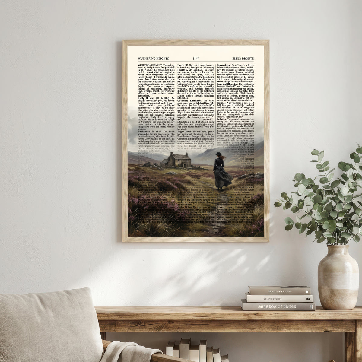 Wuthering Heights Gothic Art Print