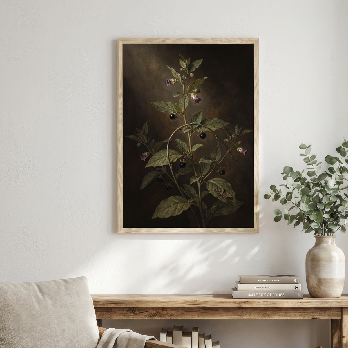 Deadly Nightshade Botanical Art Print
