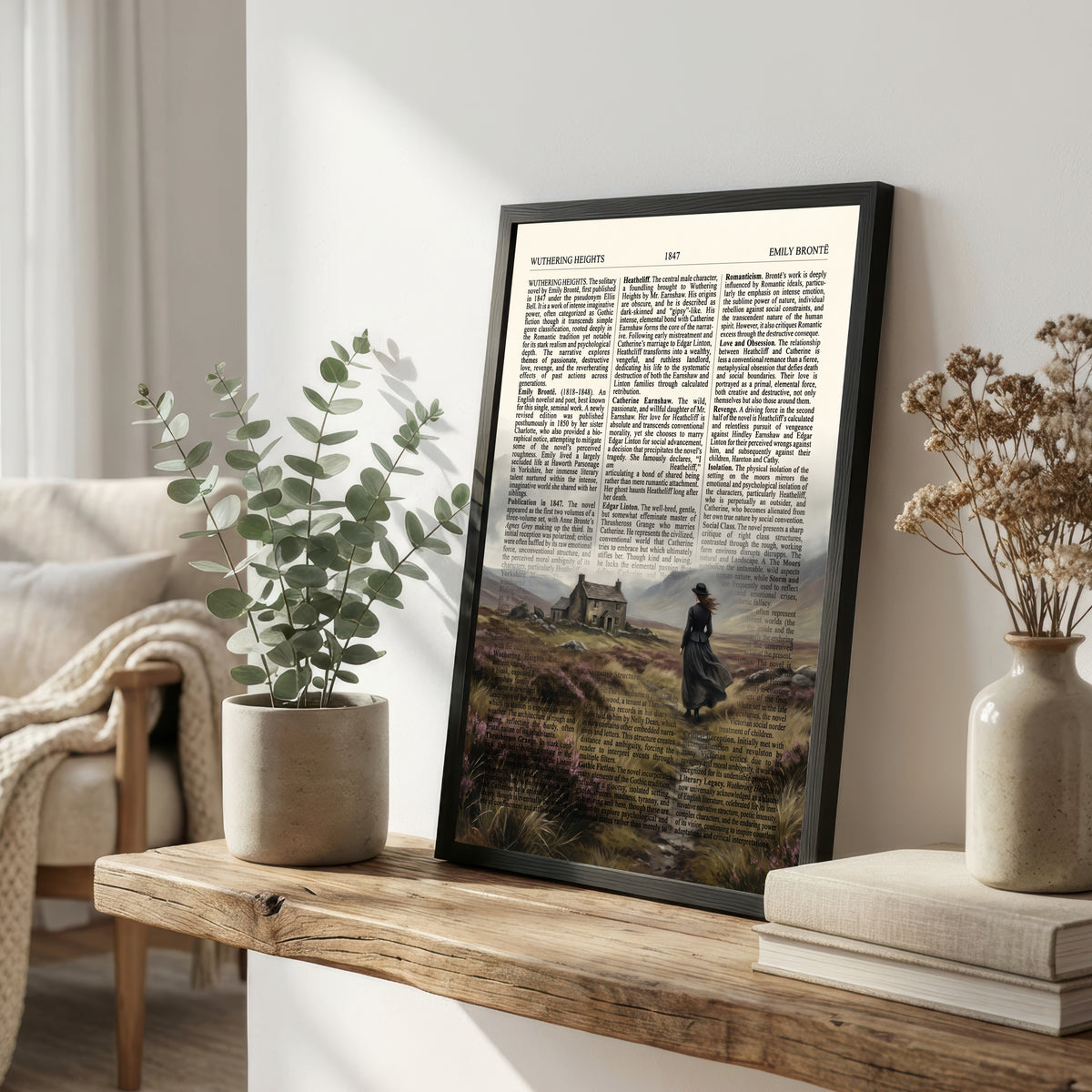 Wuthering Heights Gothic Art Print