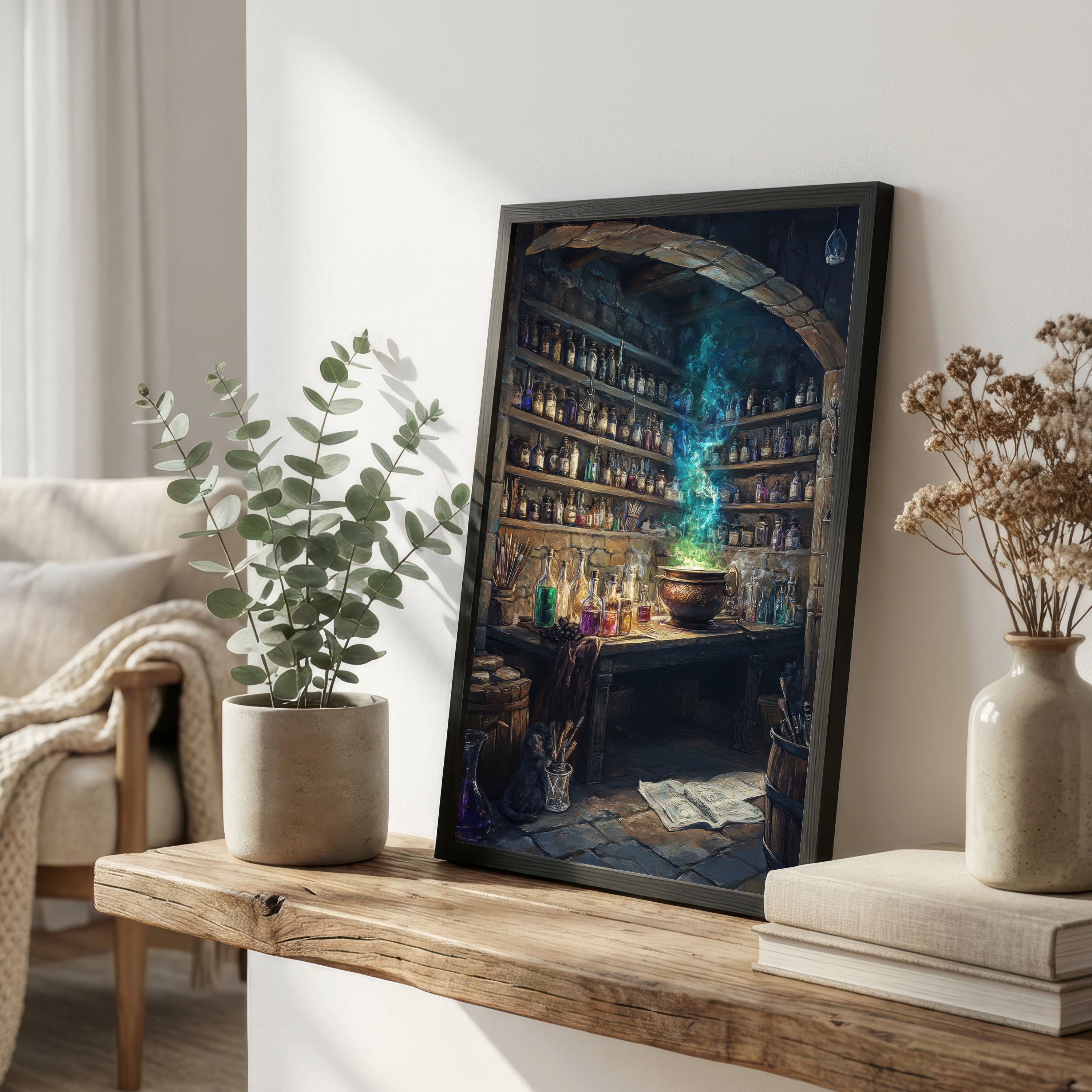 Magical Apothecary Still Life Art Print