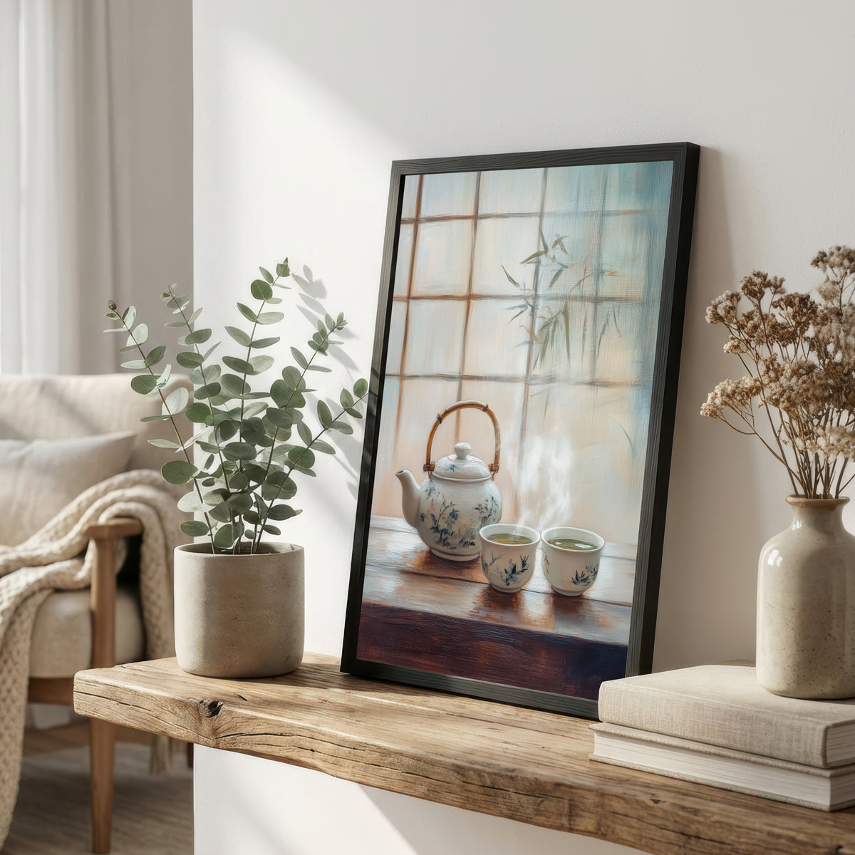 Tea Set Still Life Art Print