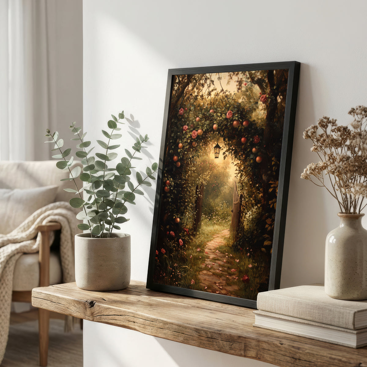 Secret Garden Path Art Print