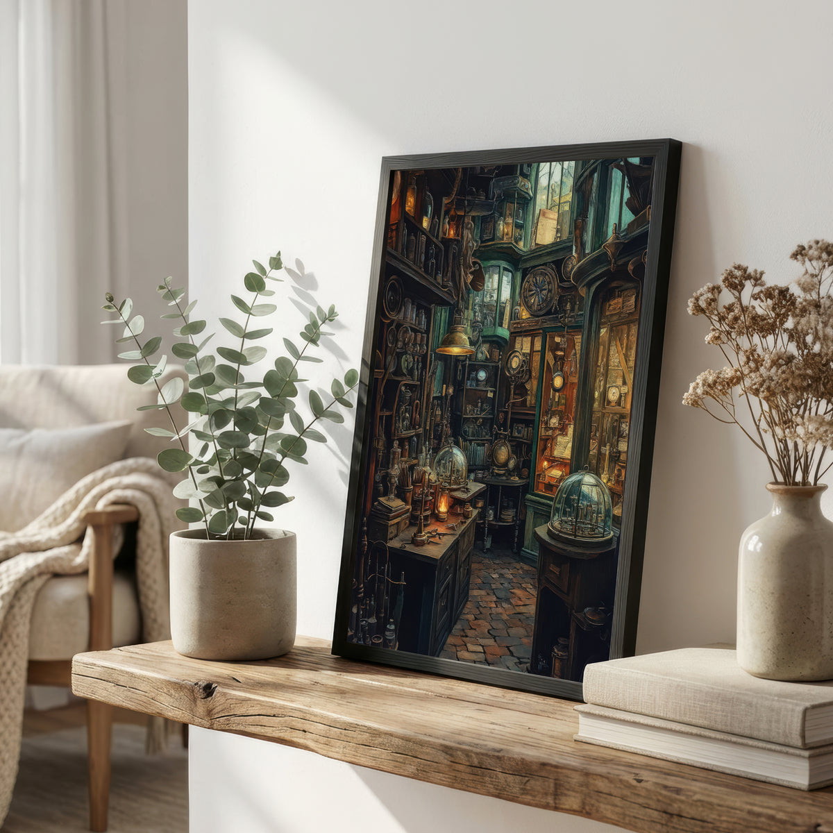 Antique Curiosity Shop Art Print