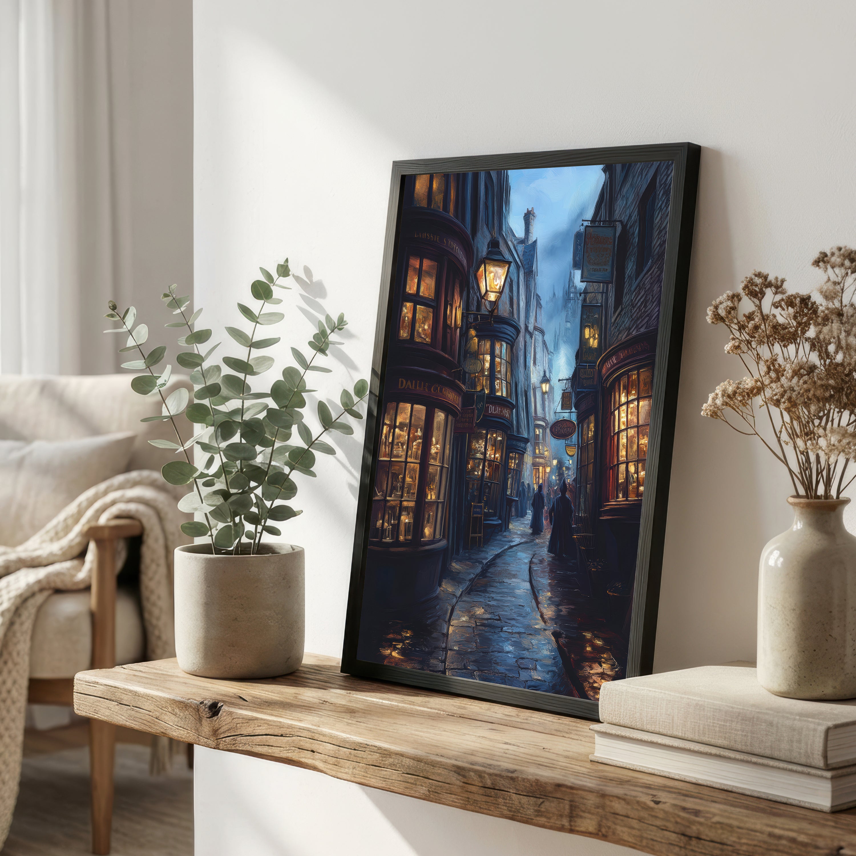 Victorian London Street Art Print