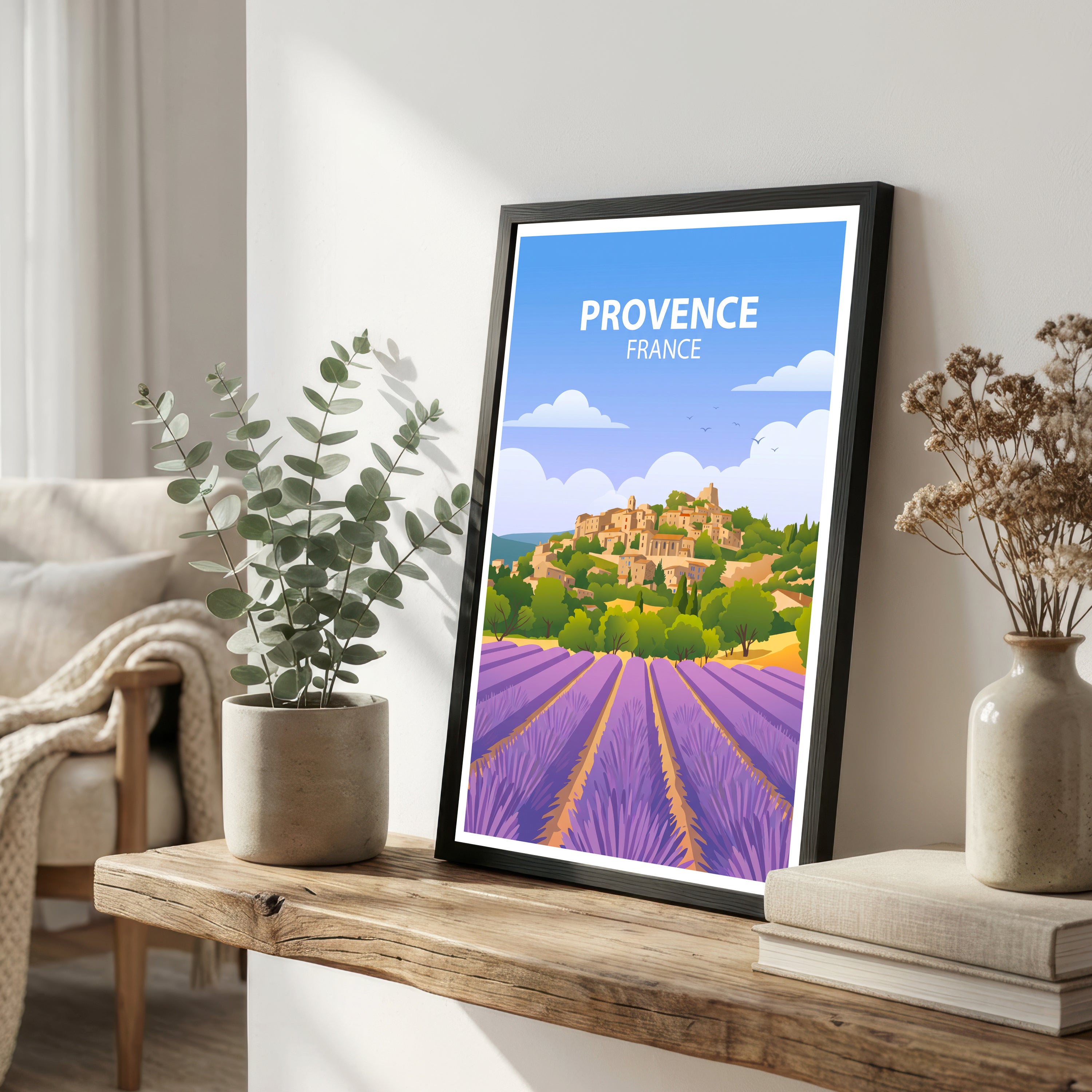 Provence France Travel Poster