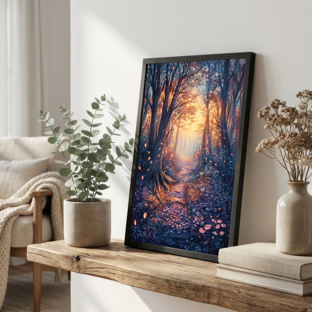 Enchanted Forest Path Art Print