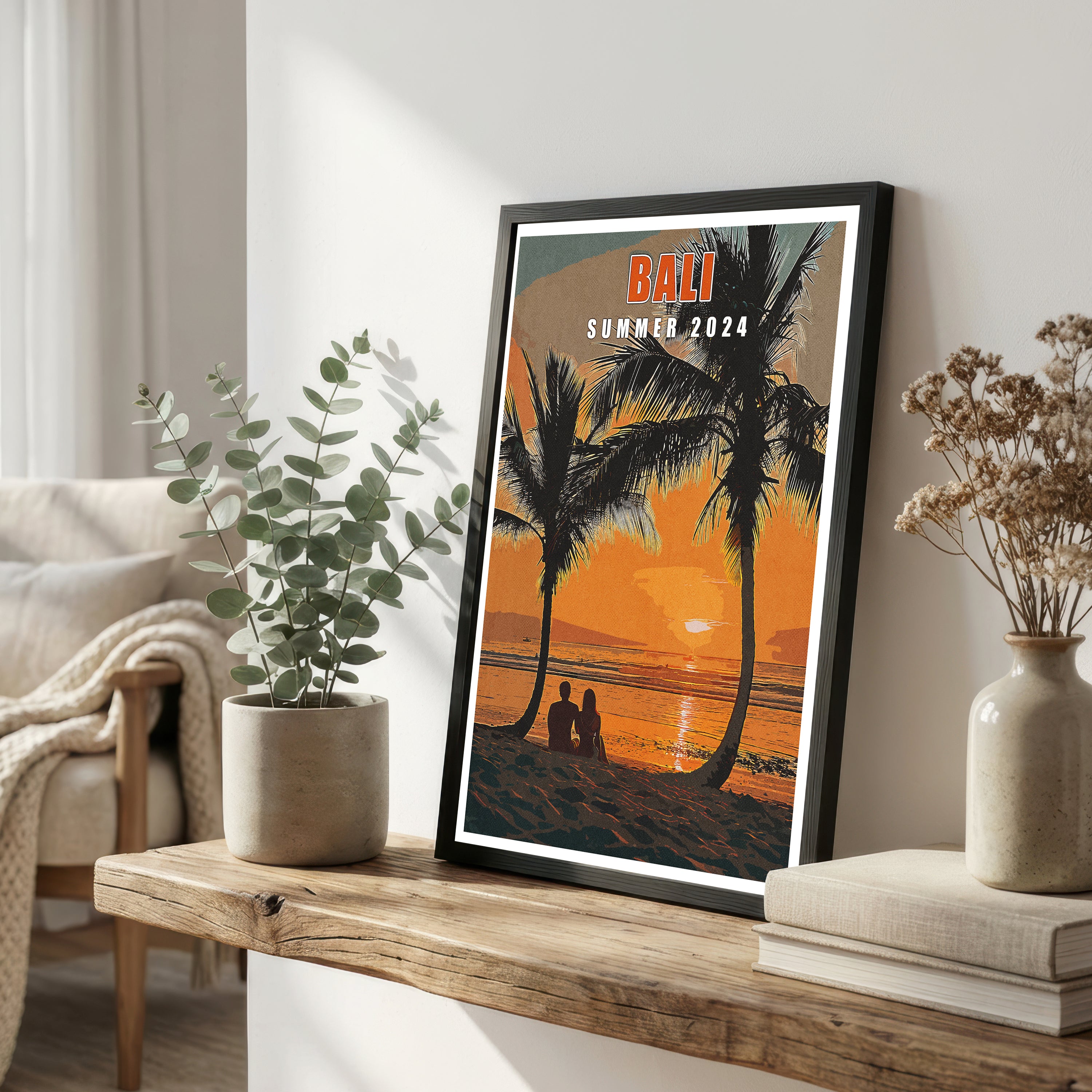 Bali Summer Sunset Art Print