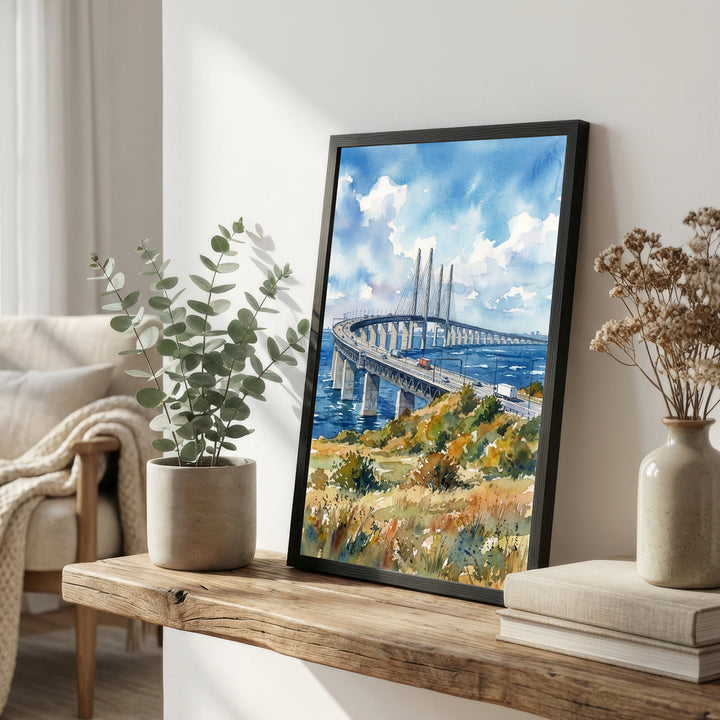 Oresund Bridge Sweden