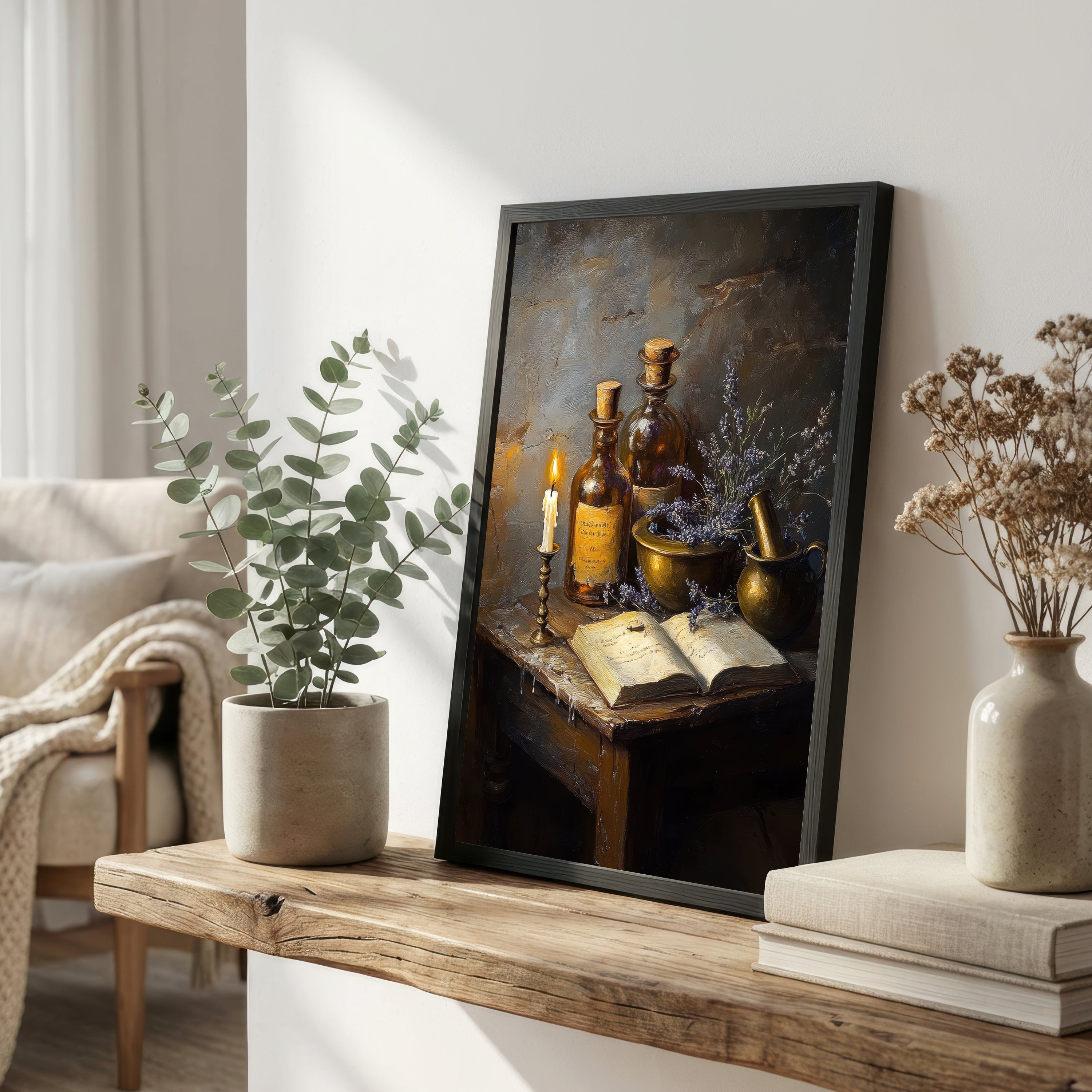 Alchemist Still Life Art Print