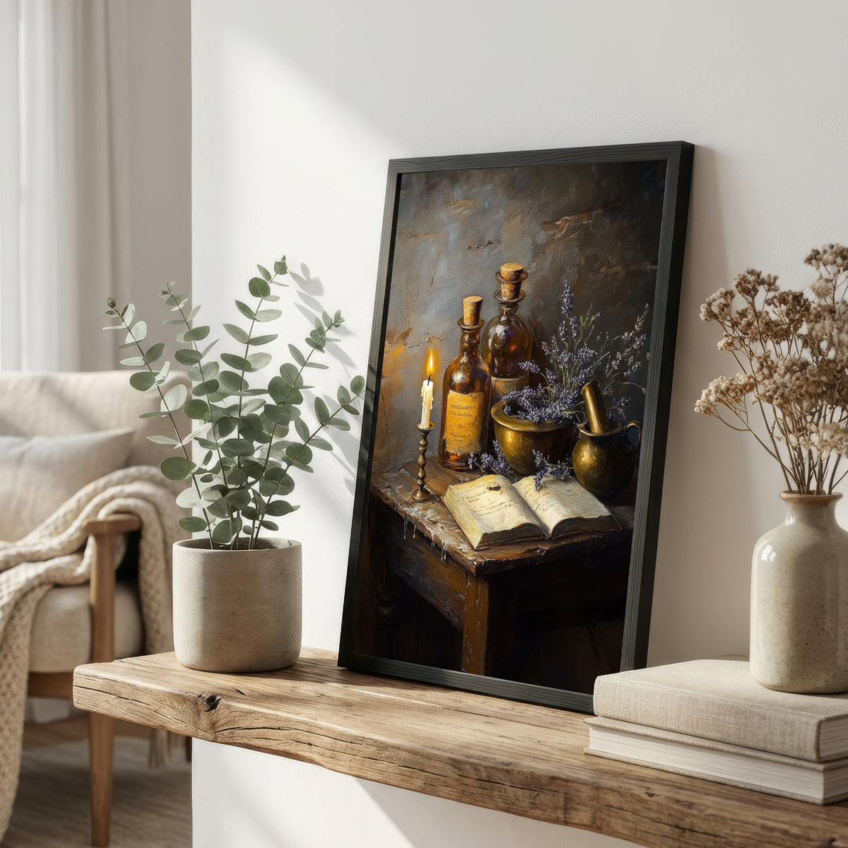 Alchemist Still Life Art Print