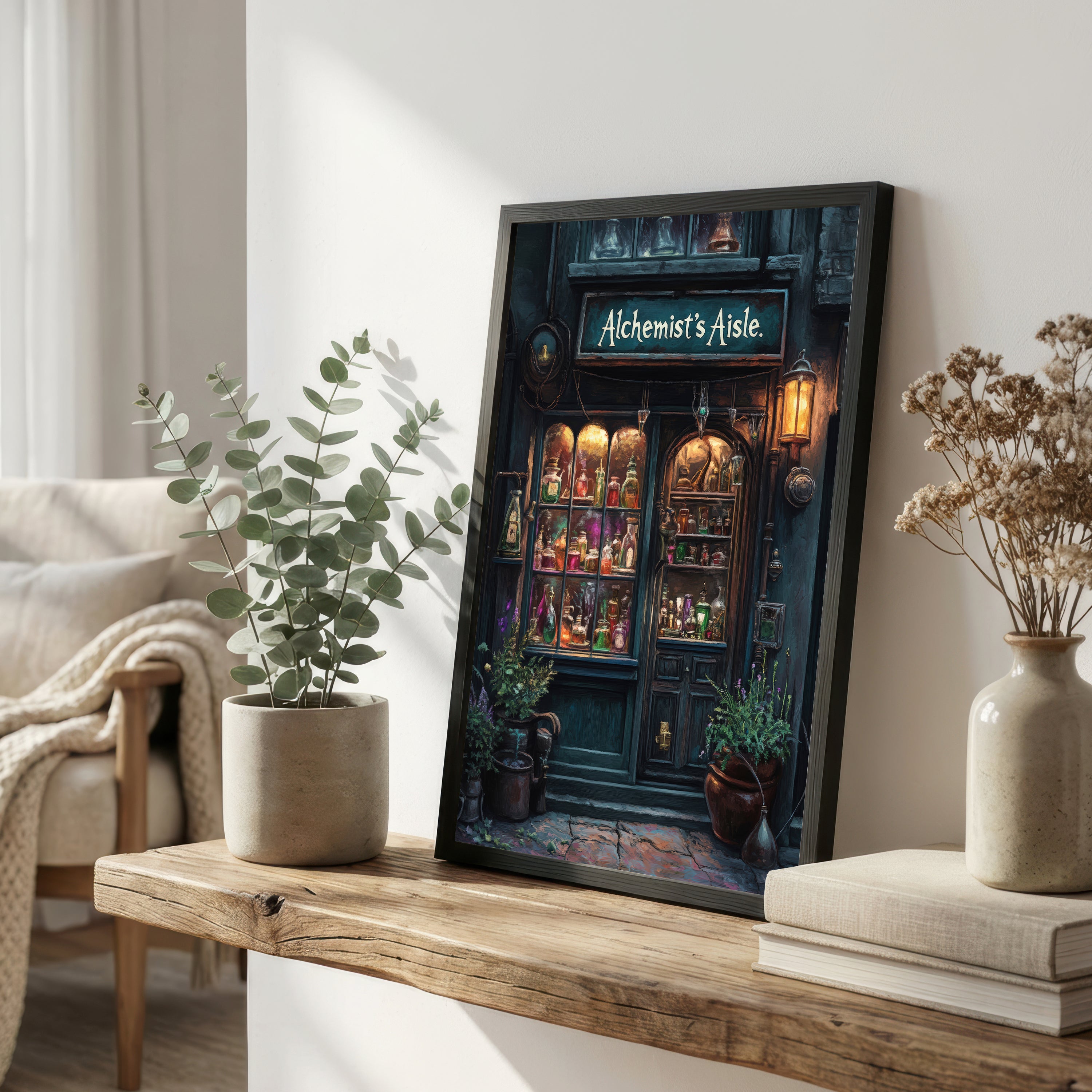 Alchemist's Apothecary Art Print