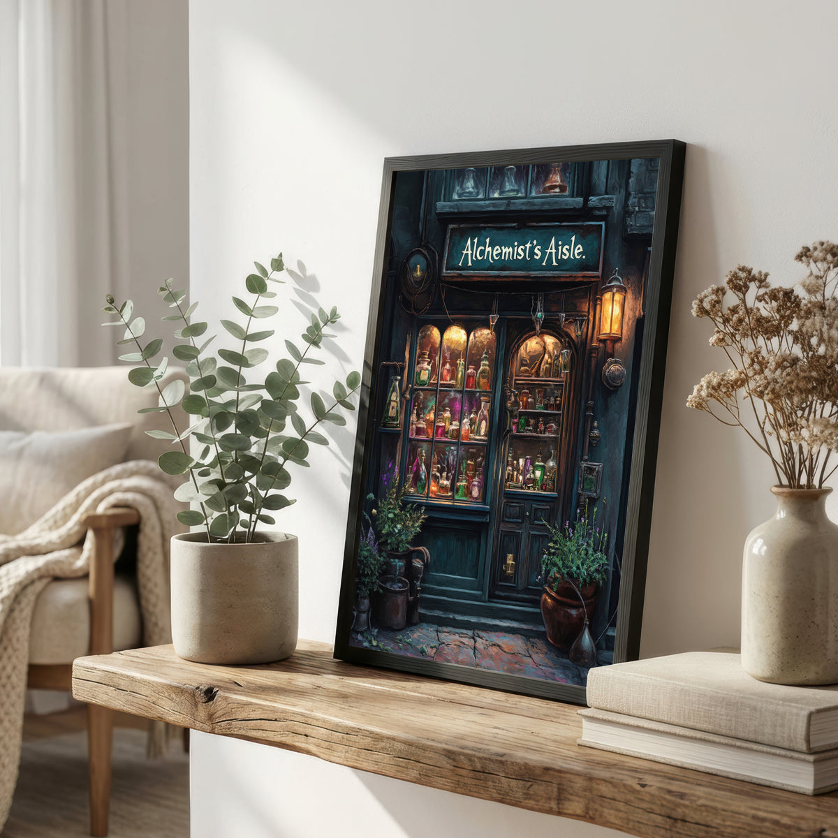 Alchemist's Apothecary Art Print
