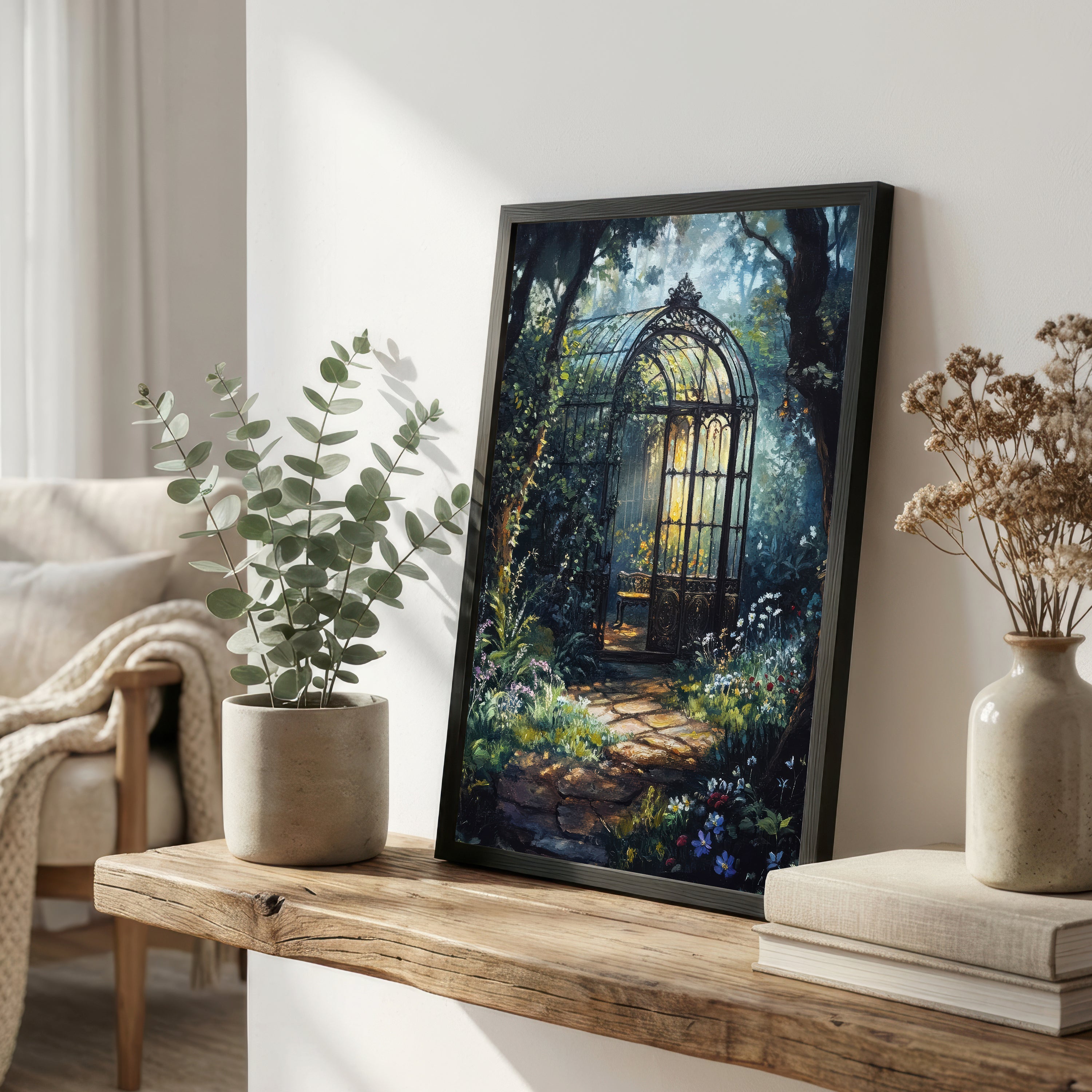 Enchanted Forest Conservatory Art Print