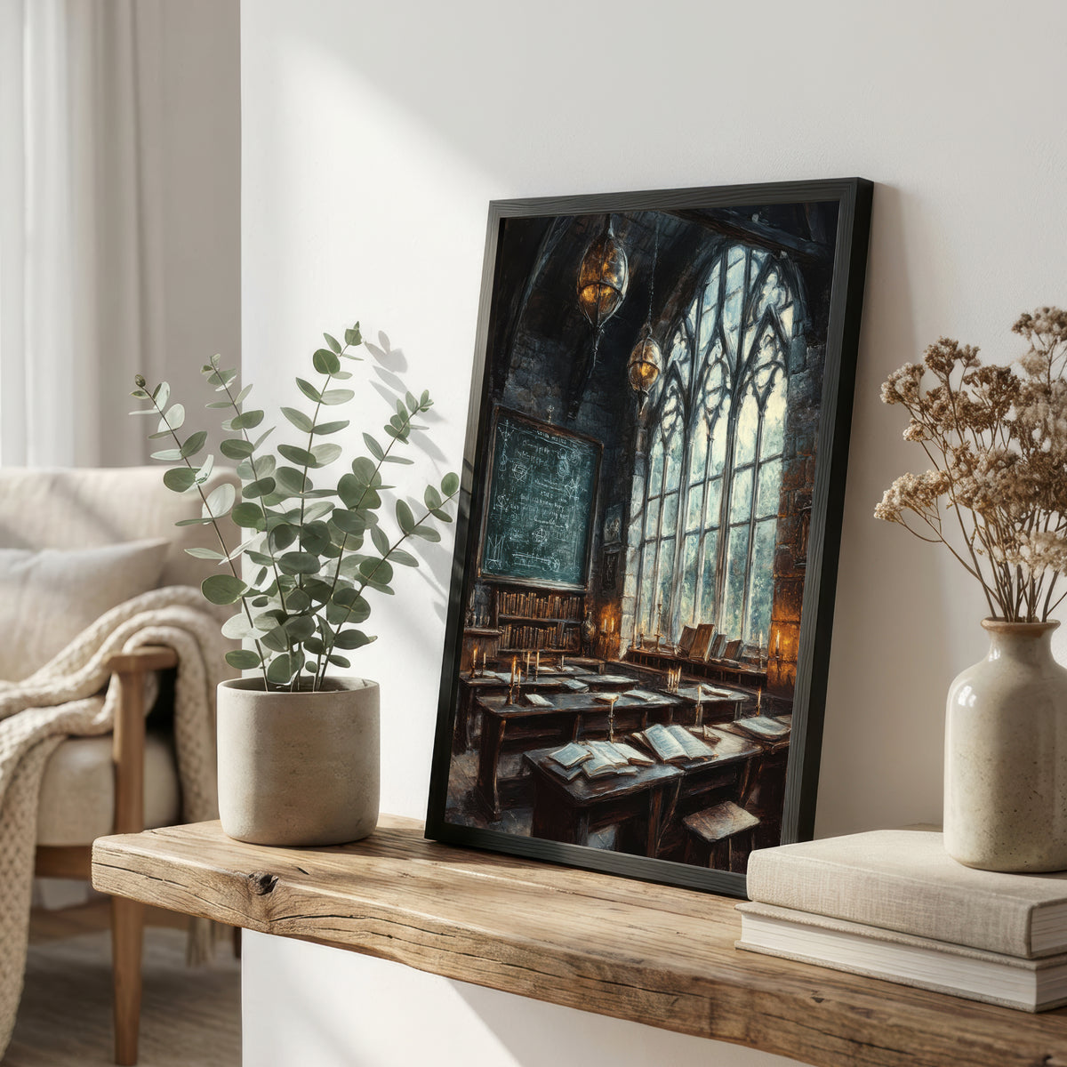 Gothic Alchemy Study Art Print