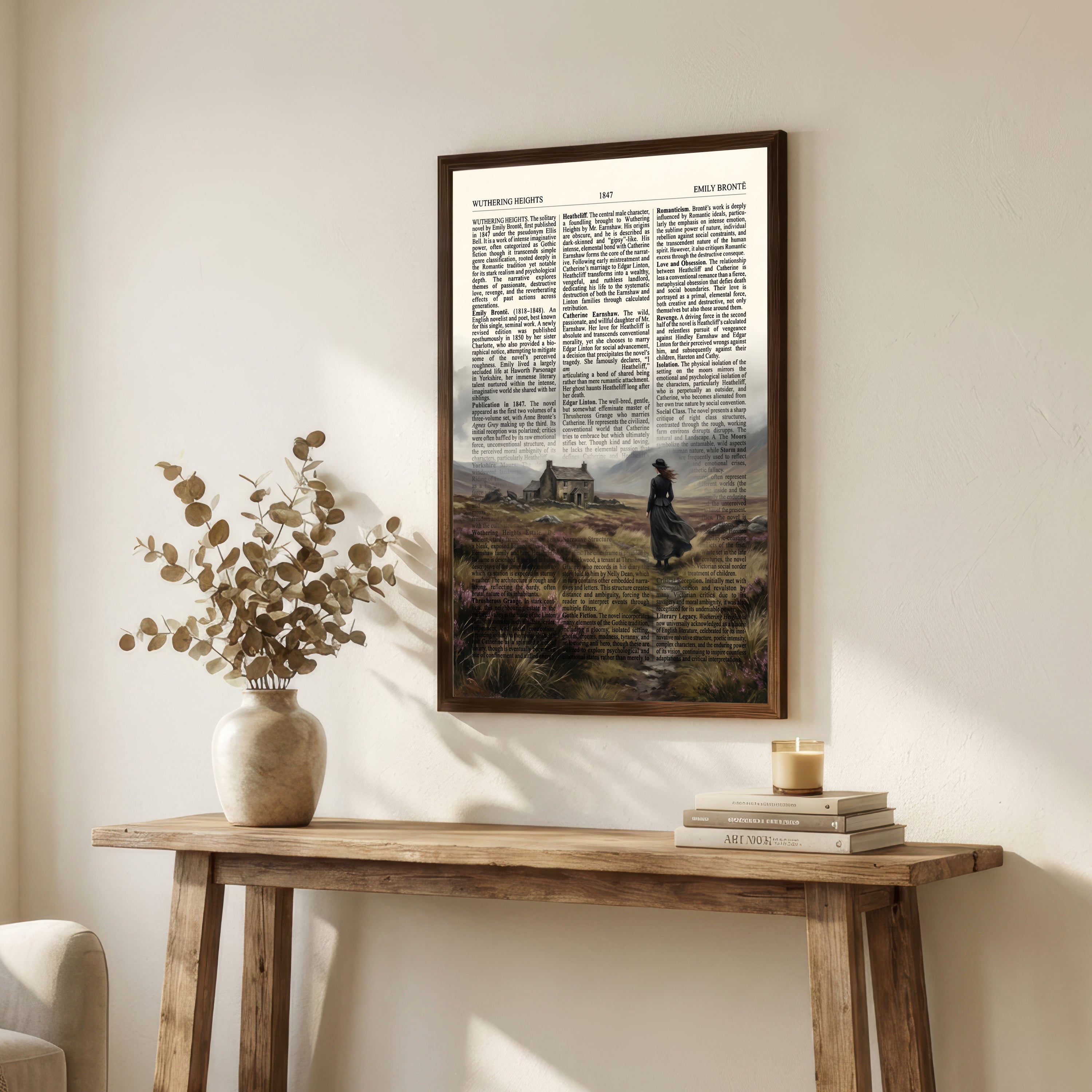 Wuthering Heights Gothic Art Print