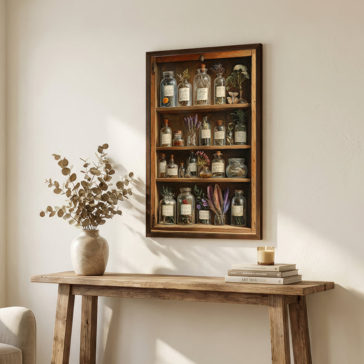 Vintage Apothecary Botanical Art Print