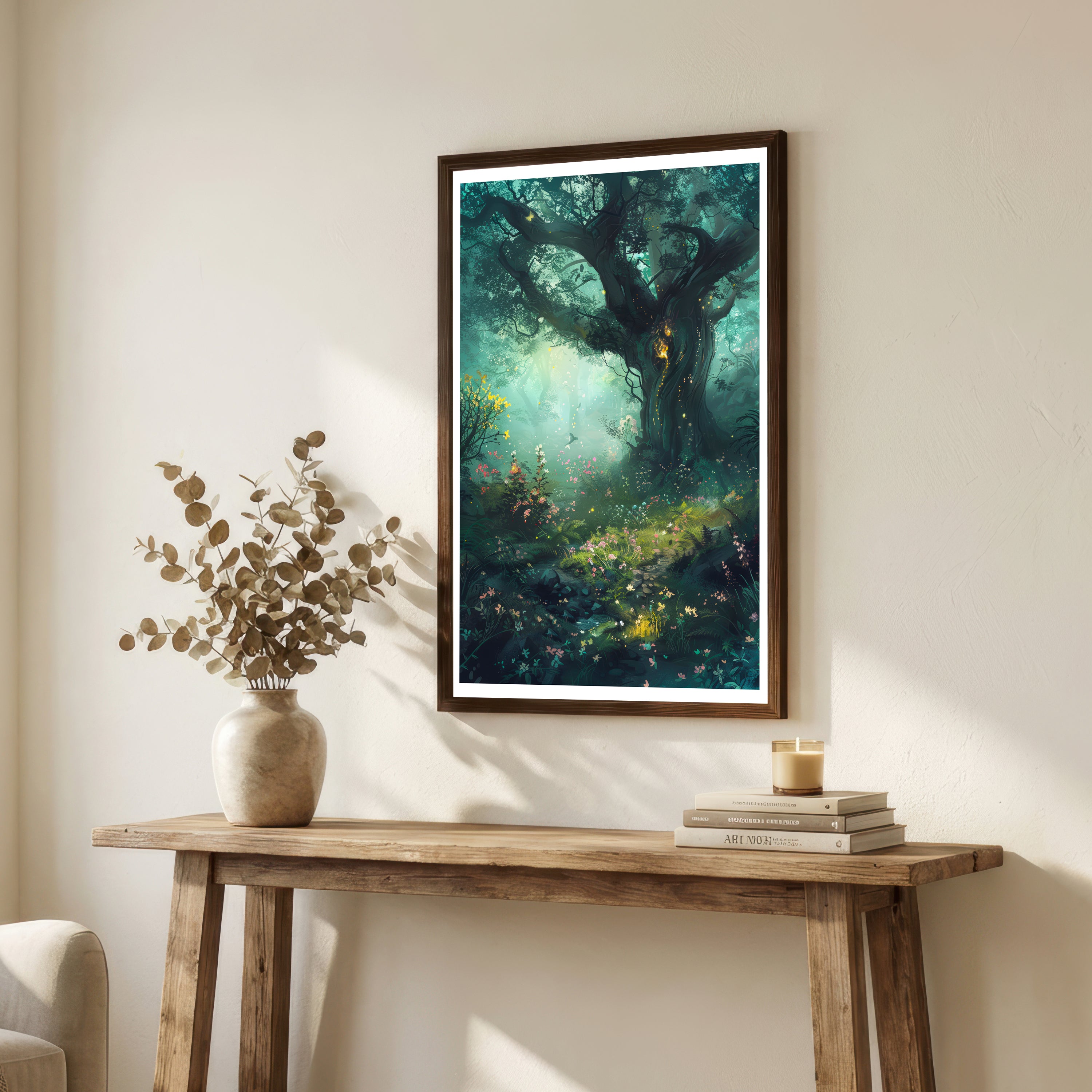 Enchanted Forest Tree Art Print