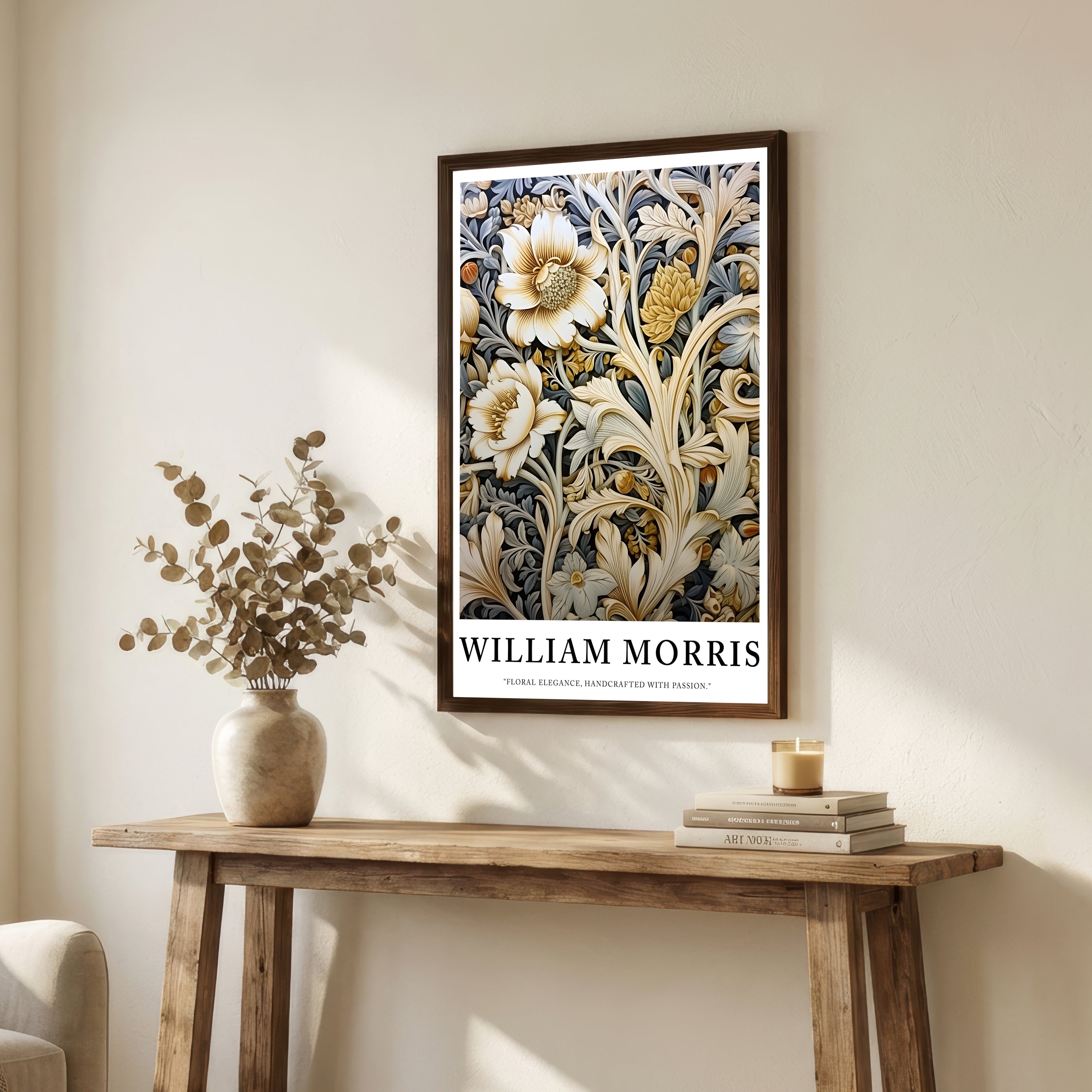 William Morris Floral Art Print