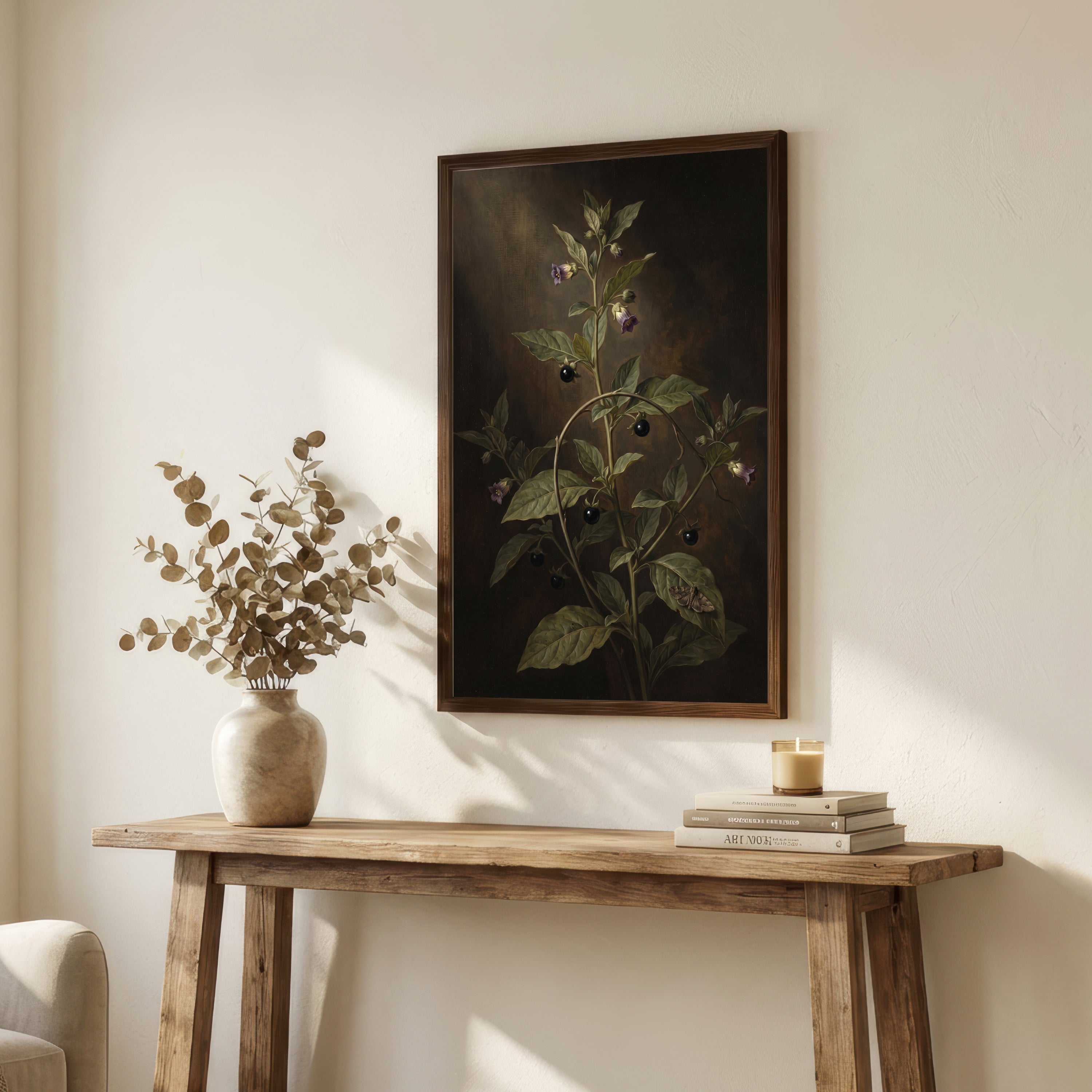 Deadly Nightshade Botanical Art Print
