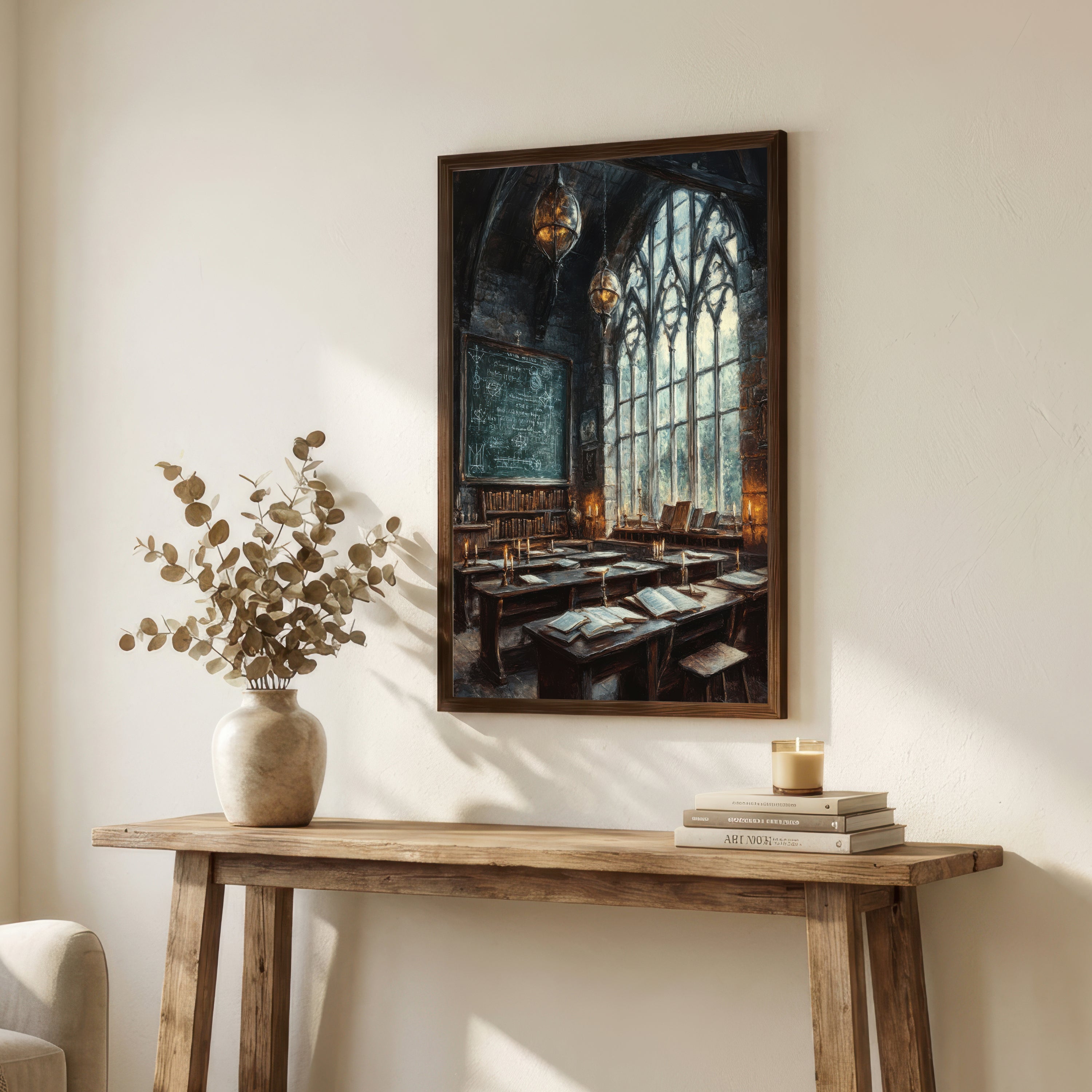 Gothic Alchemy Study Art Print