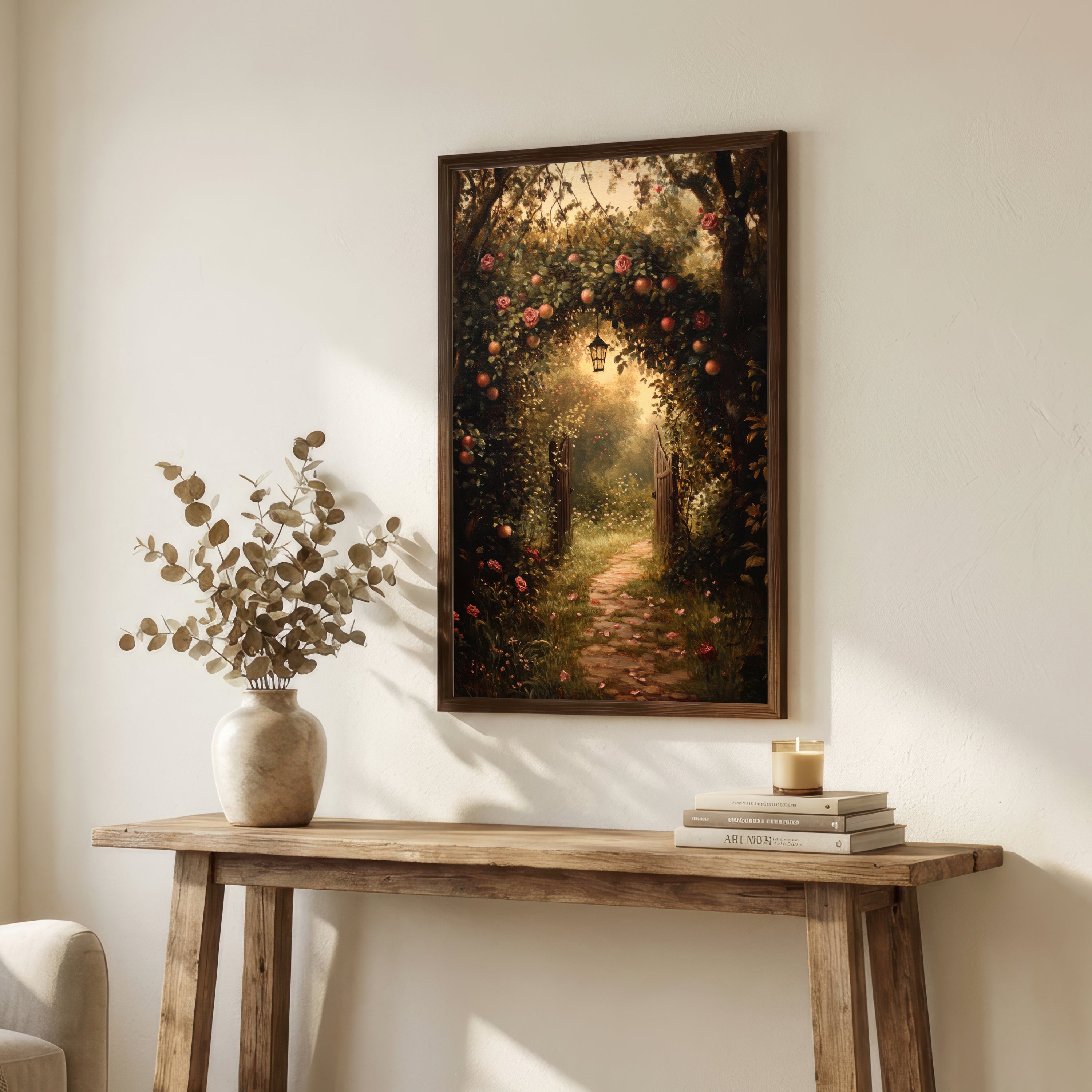 Secret Garden Path Art Print