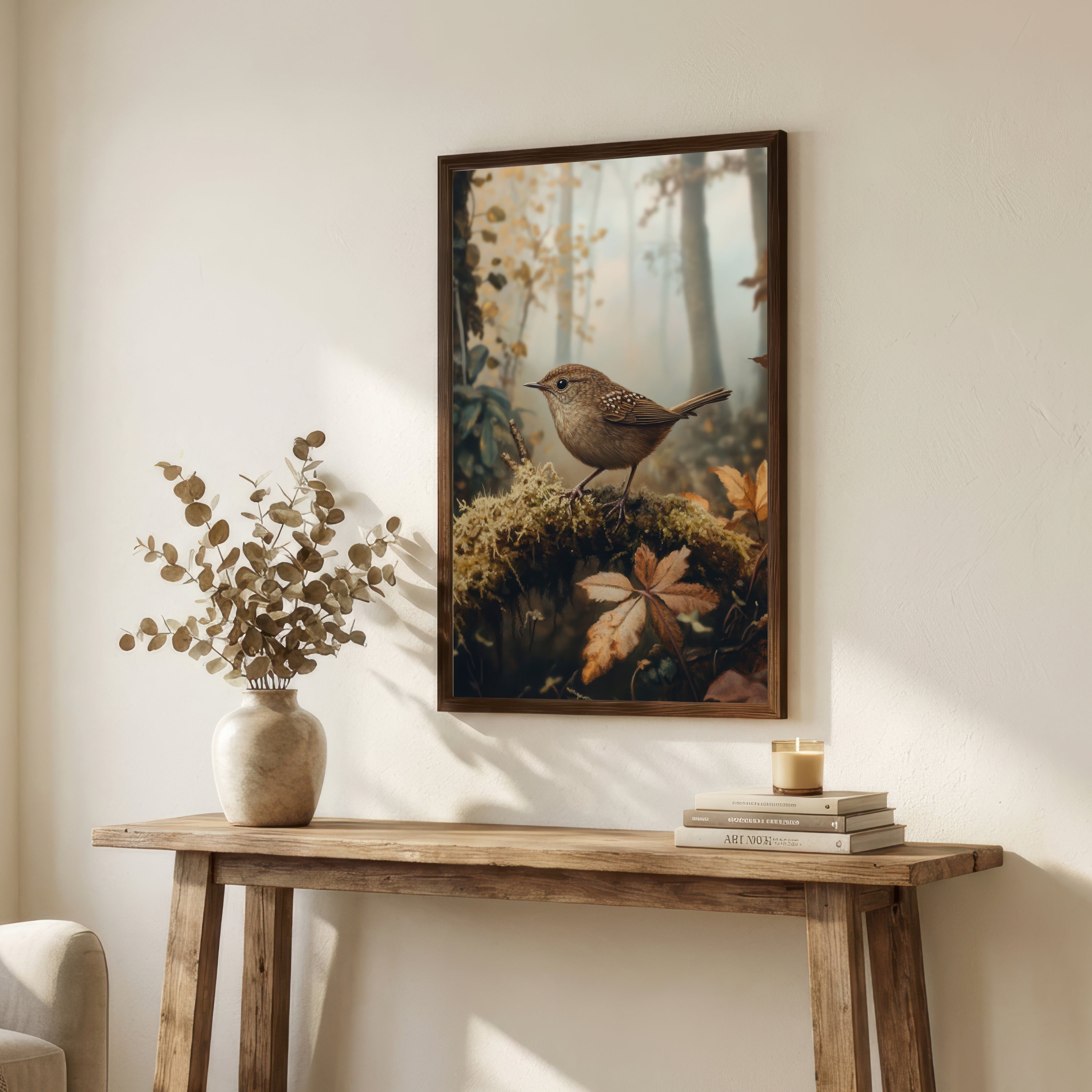 Woodland Songbird Art Print