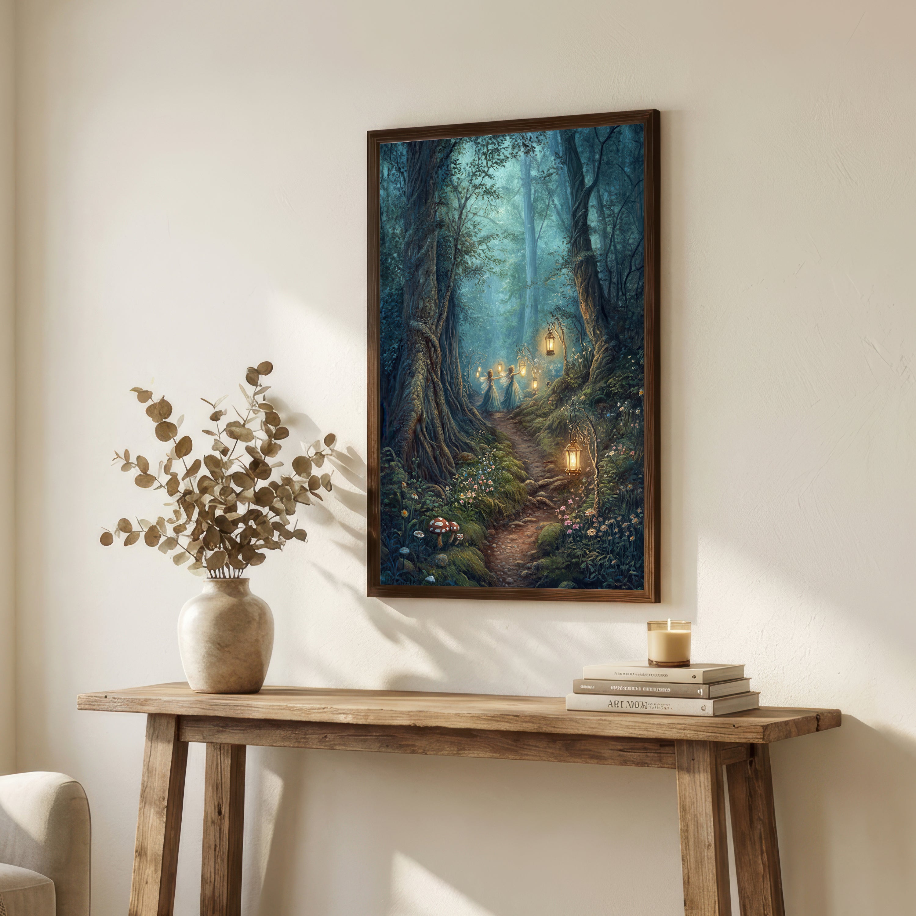 Enchanted Forest Fairy Art Print