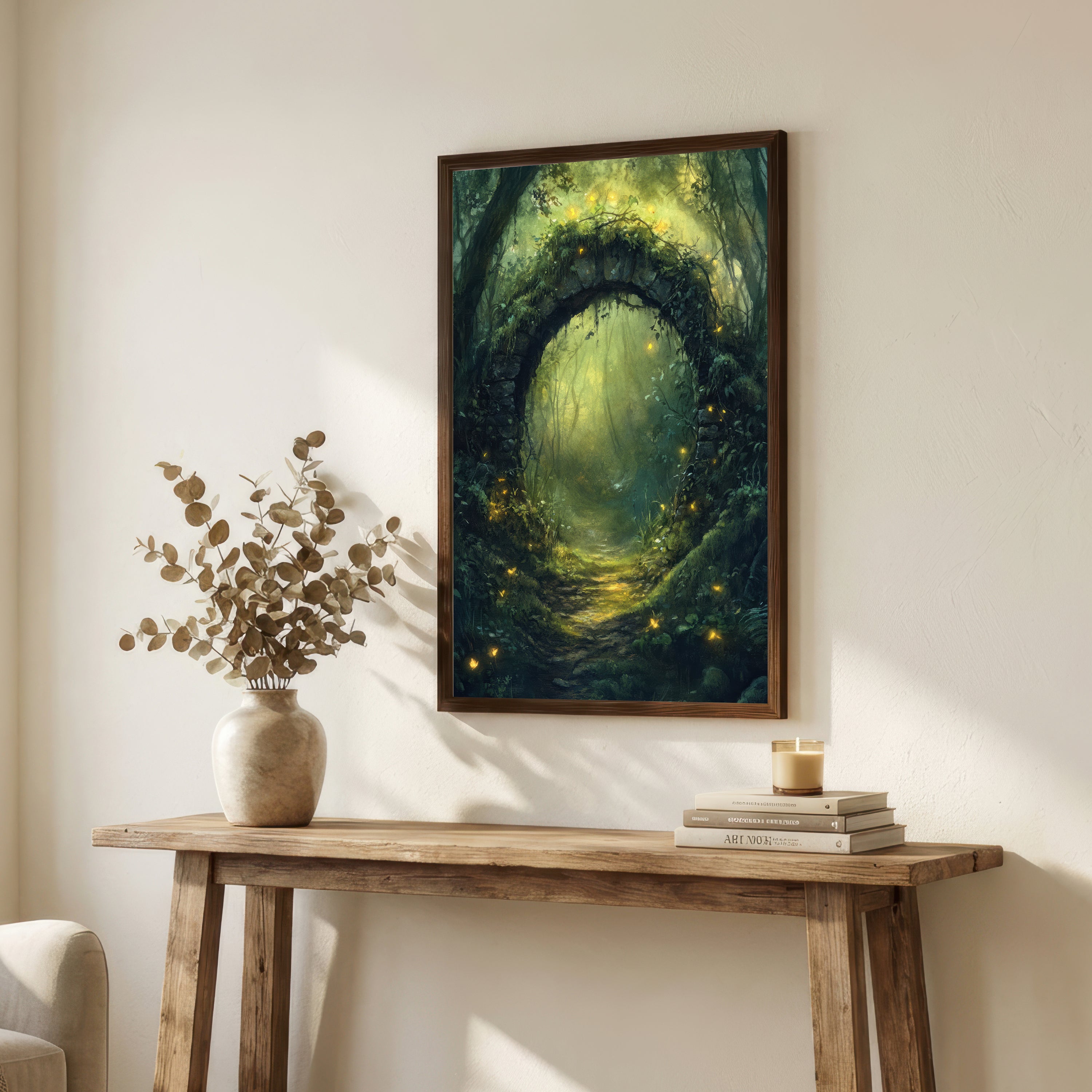 Enchanted Forest Path Art Print