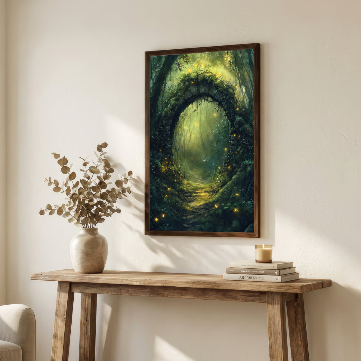 Enchanted Forest Path Art Print