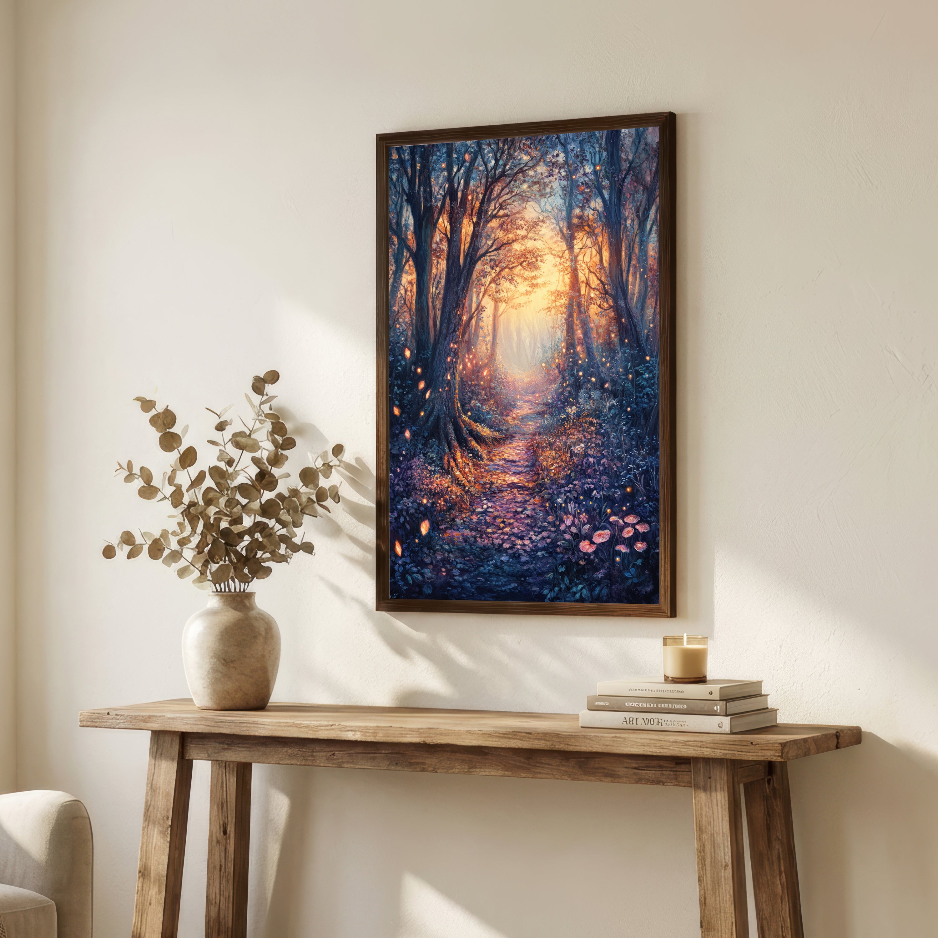 Enchanted Forest Path Art Print
