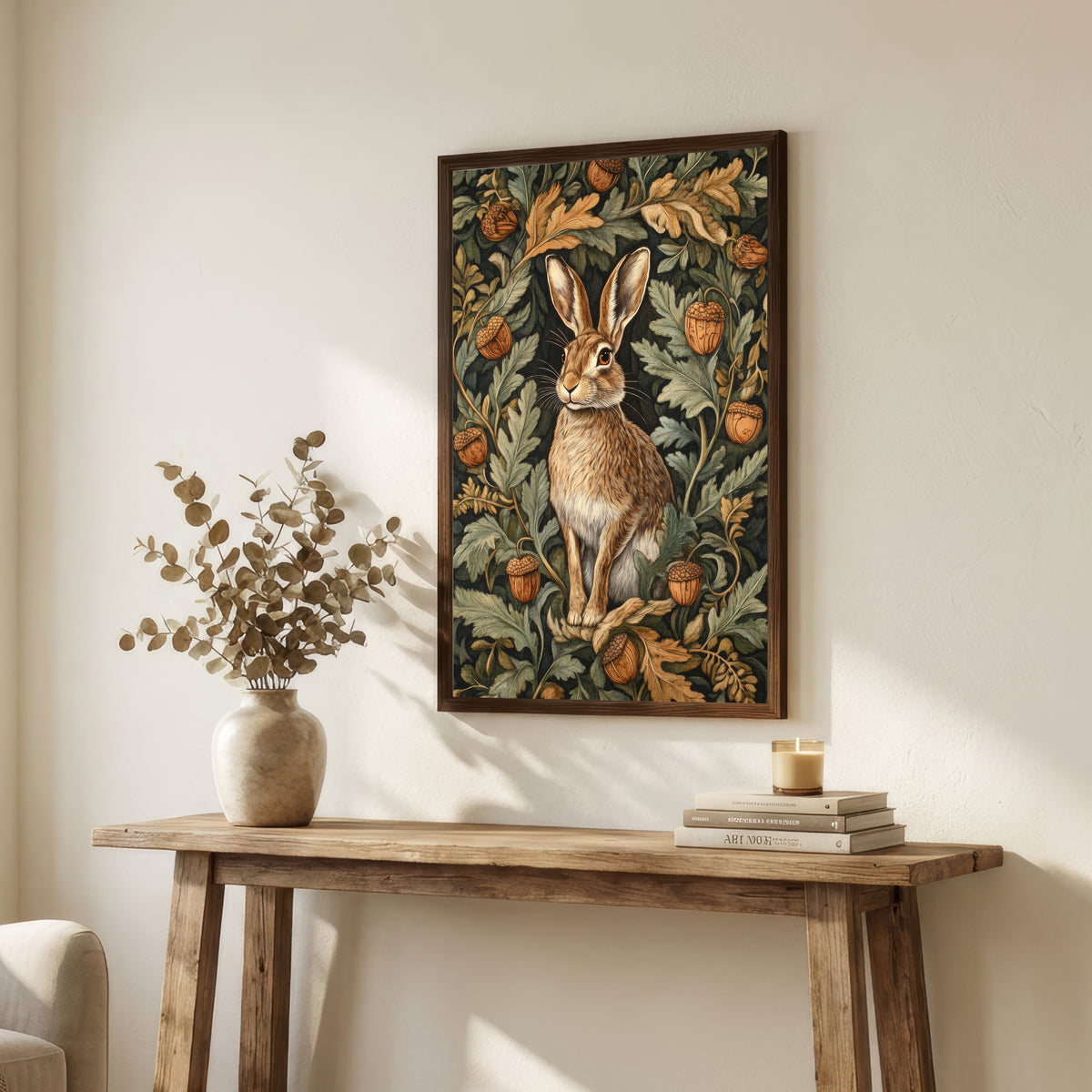Woodland Hare Art Print