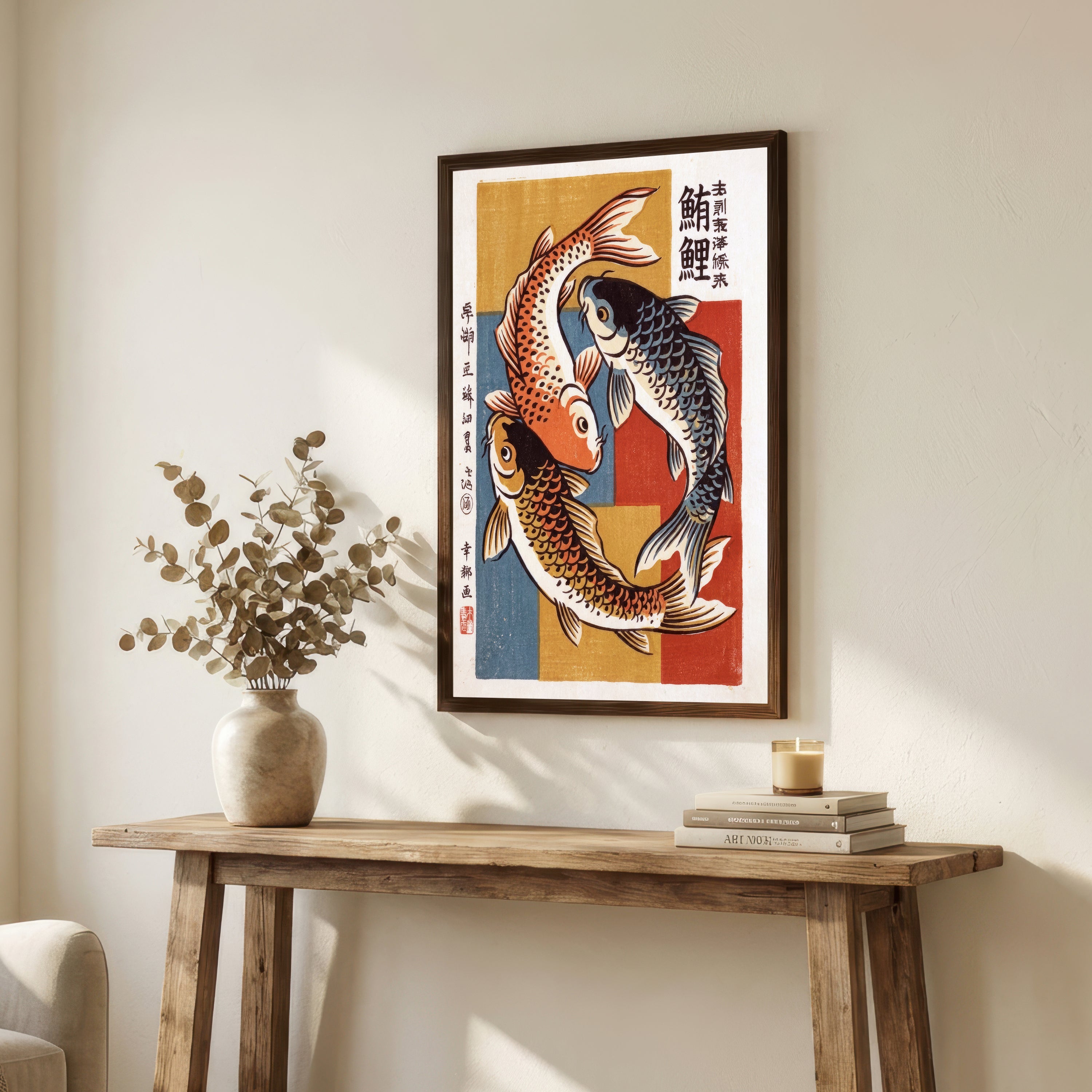 Japanese Koi Fish Art Print