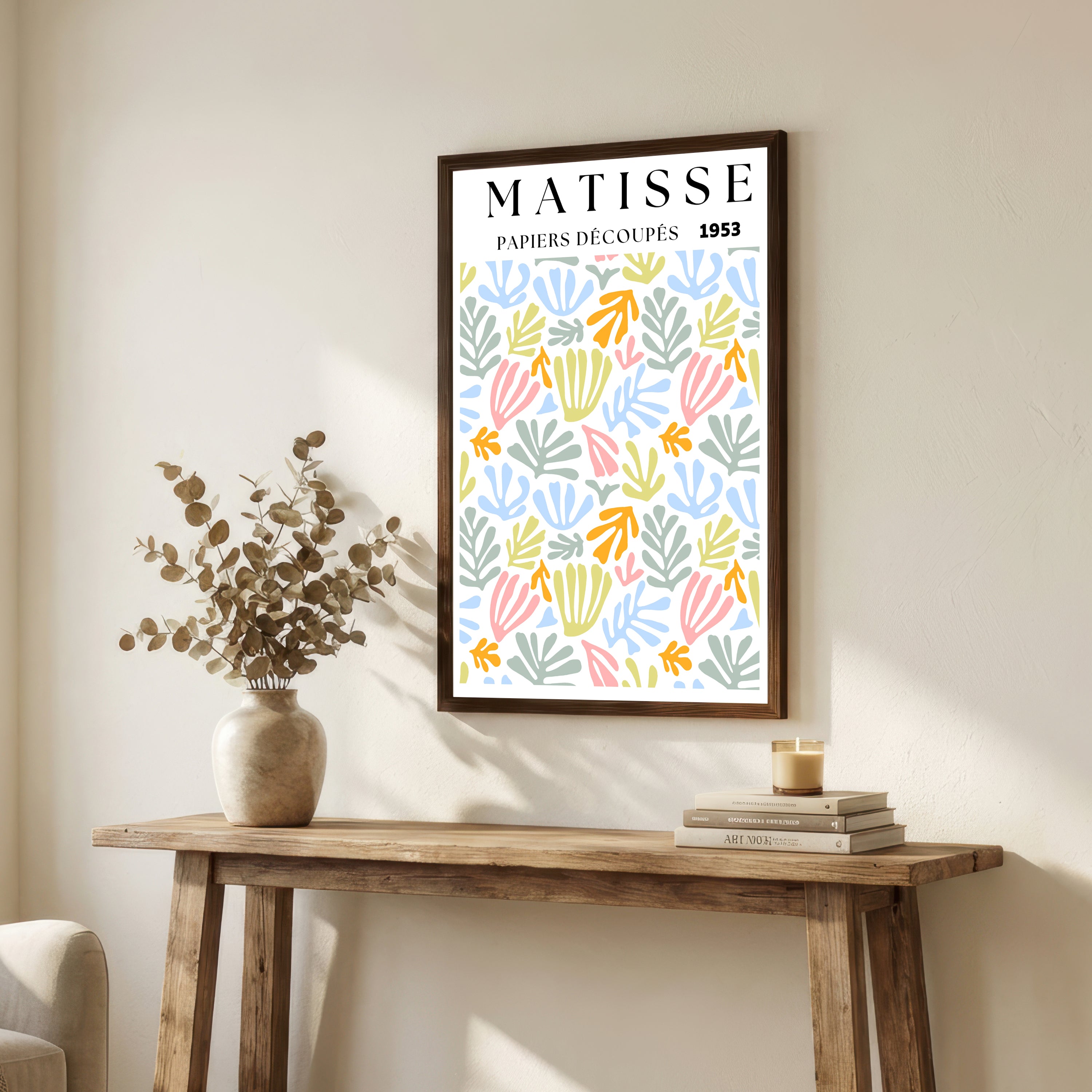 Matisse Cut Paper Botanical Art Print