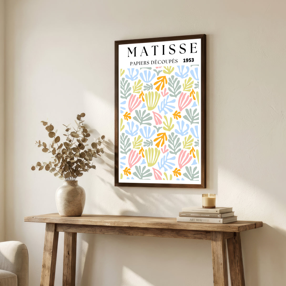 Matisse Cut Paper Botanical Art Print