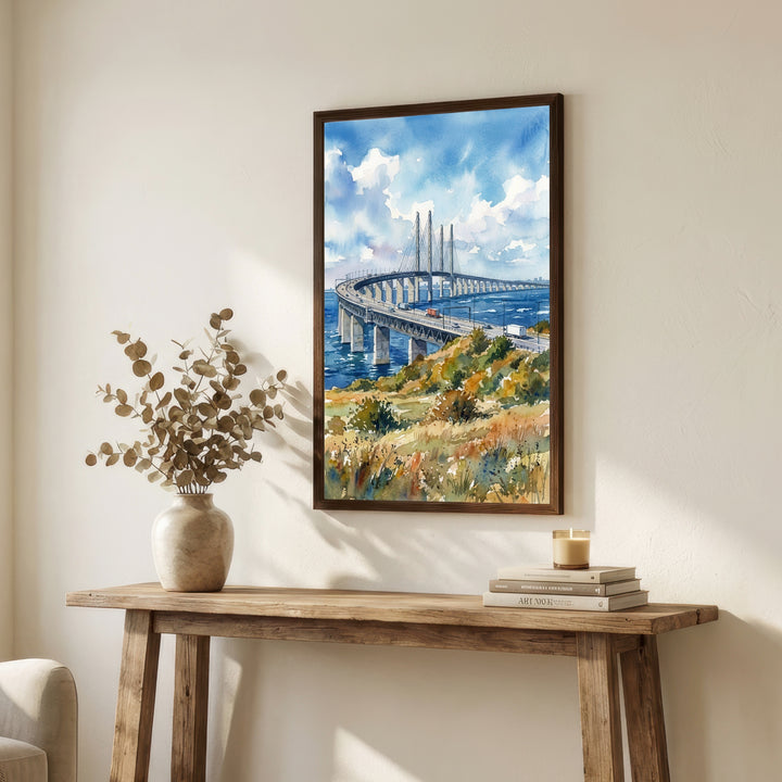 Oresund Bridge Sweden