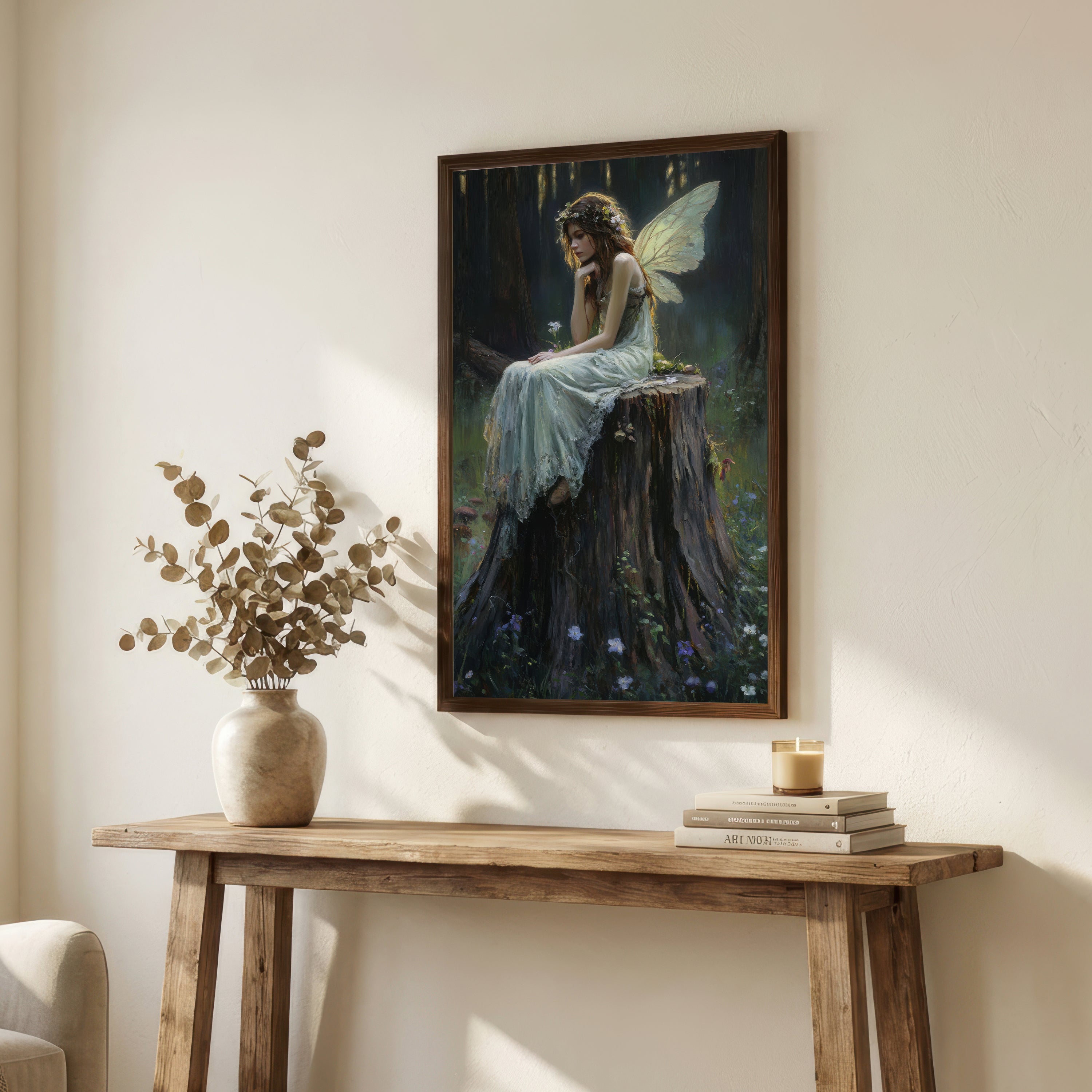 Enchanted Forest Fairy Art Print
