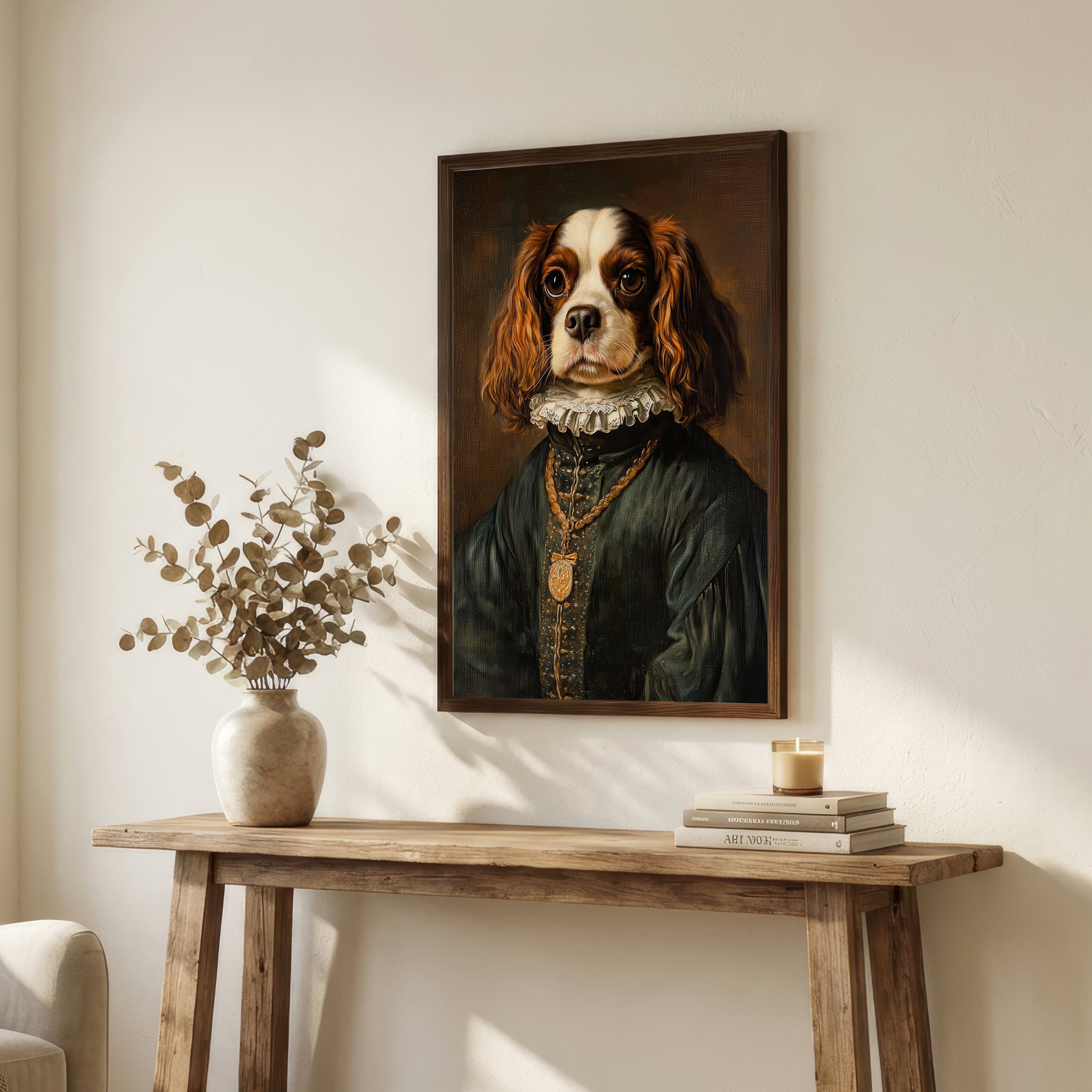 Cavalier Spaniel Gentleman Art Print