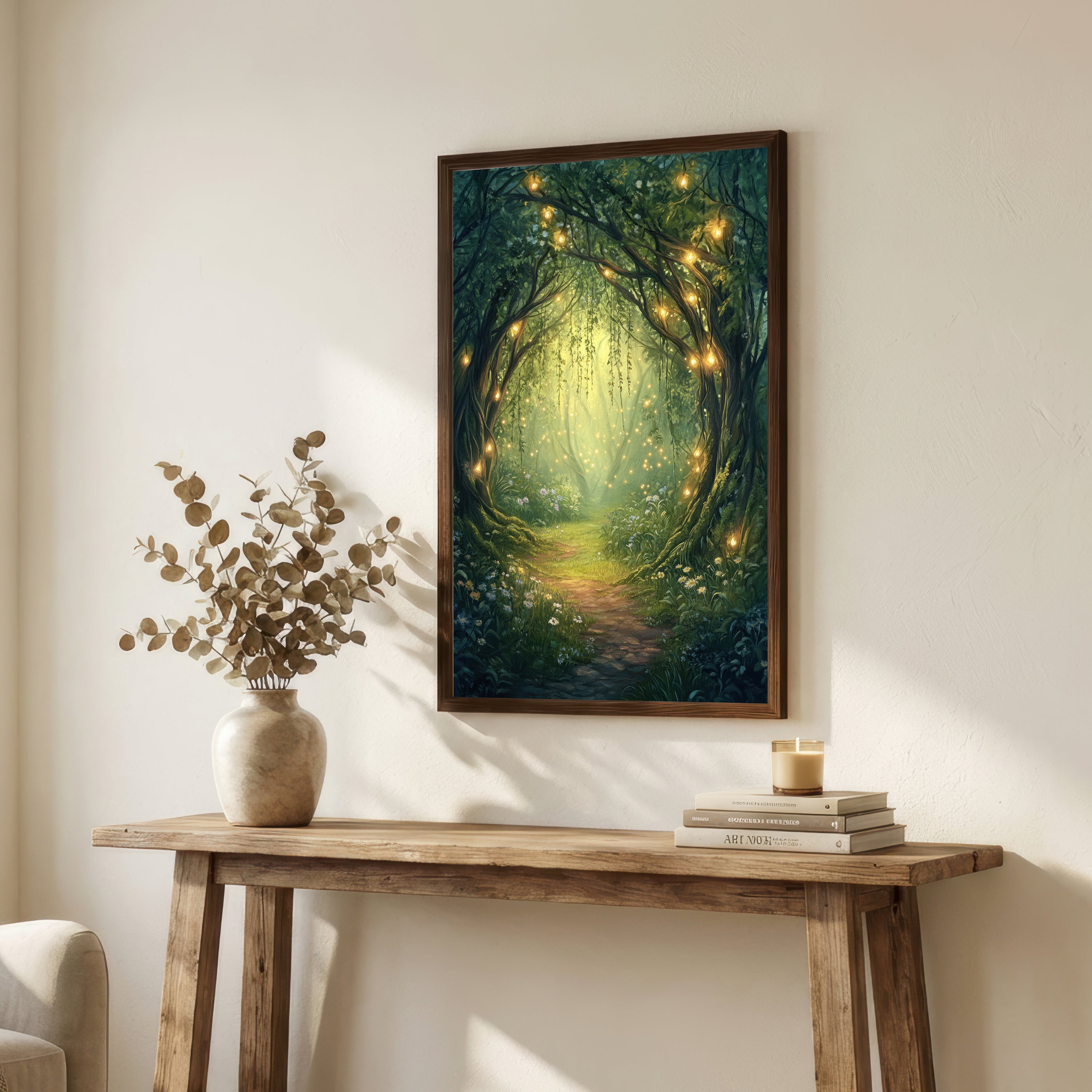 Enchanted Forest Path Art Print