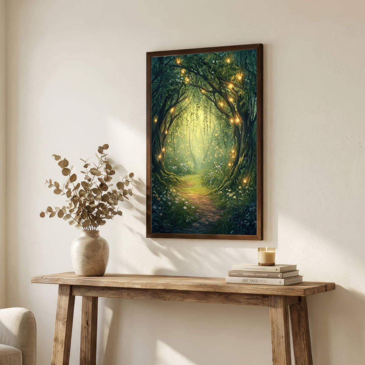 Enchanted Forest Path Art Print