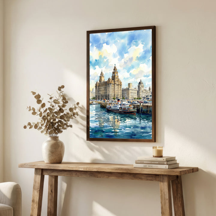 Liverpool Skyline Merseyside