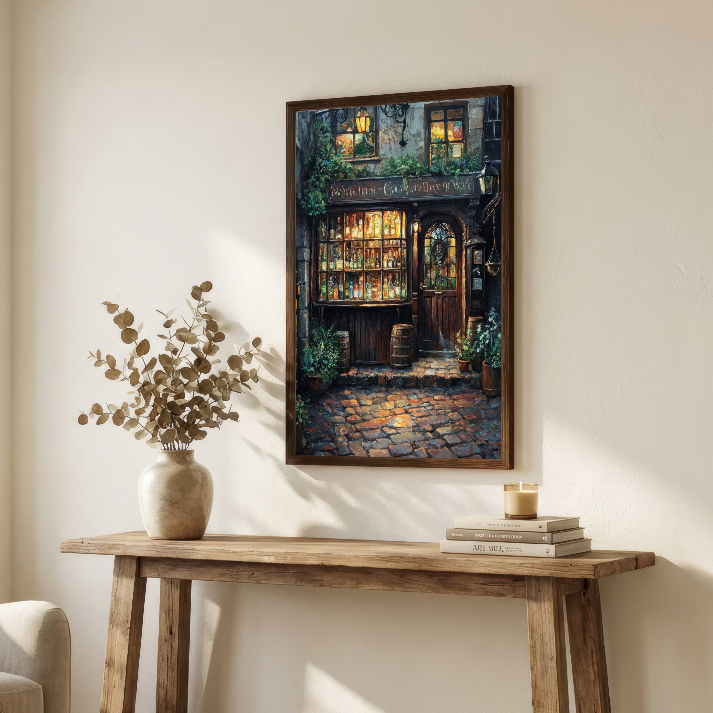 Vintage Pub Facade Art Print