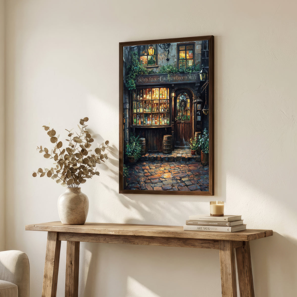 Vintage Pub Facade Art Print
