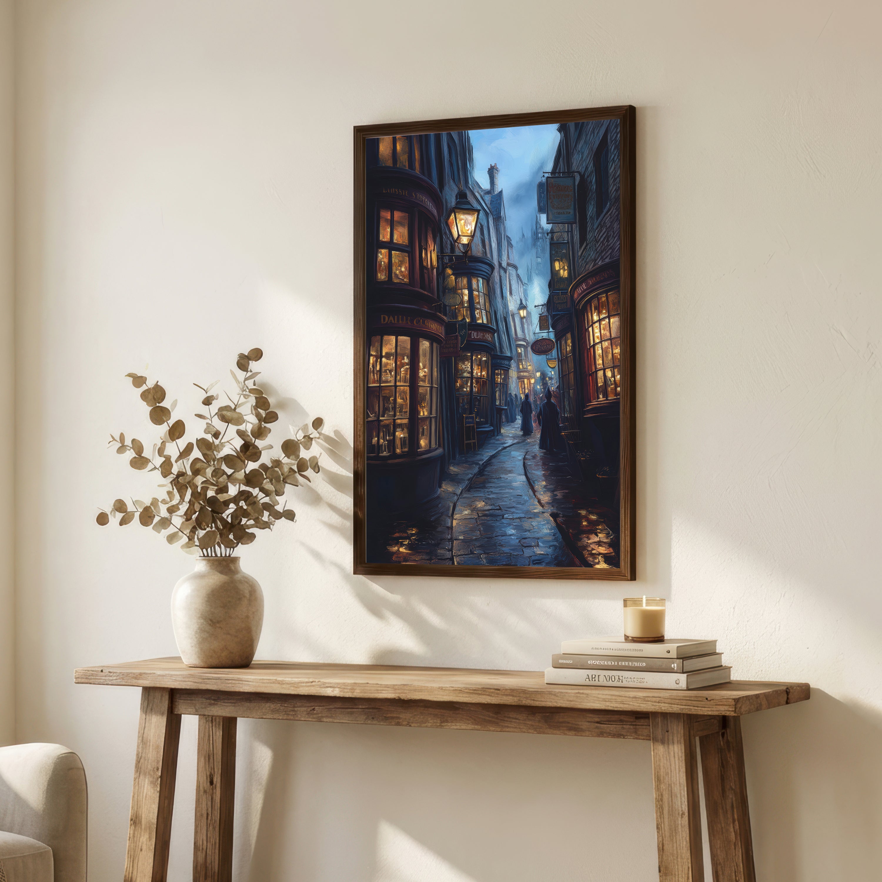 Dark Academia Street Art Print