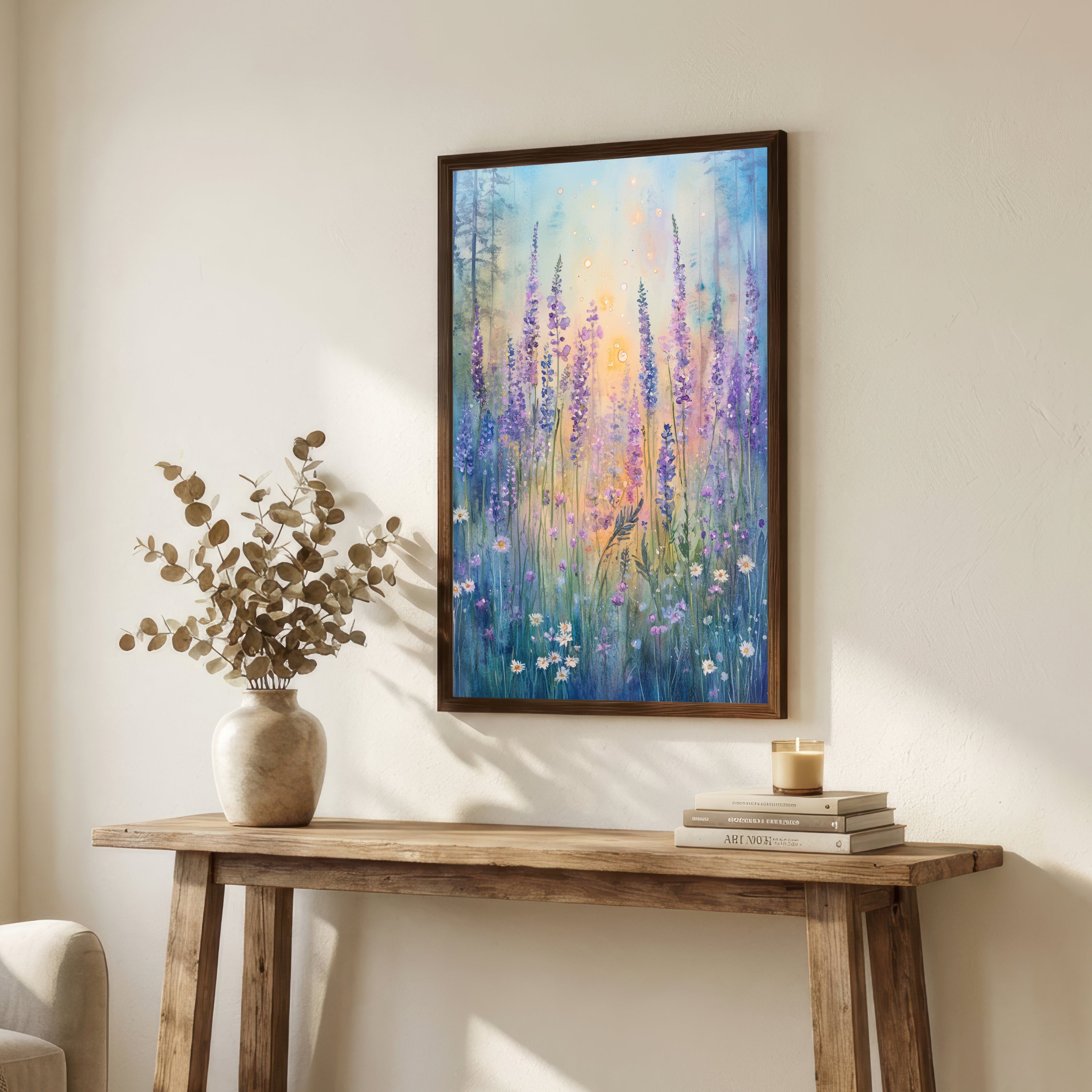 Dreamy Wildflower Meadow Art Print