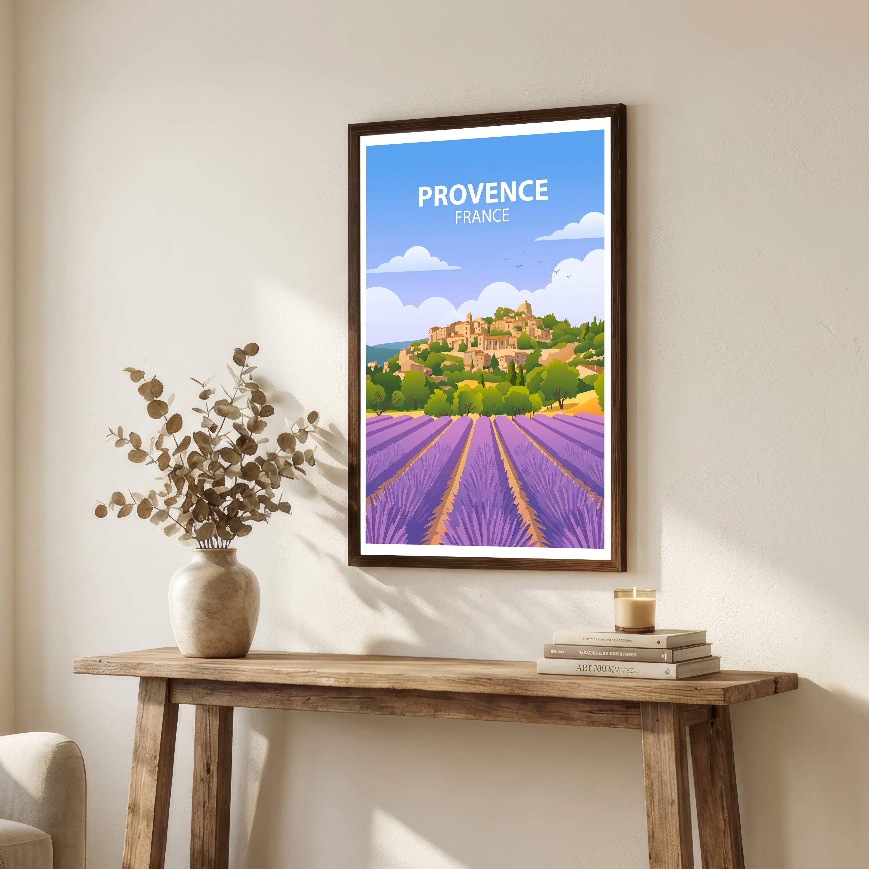 Provence France Travel Poster