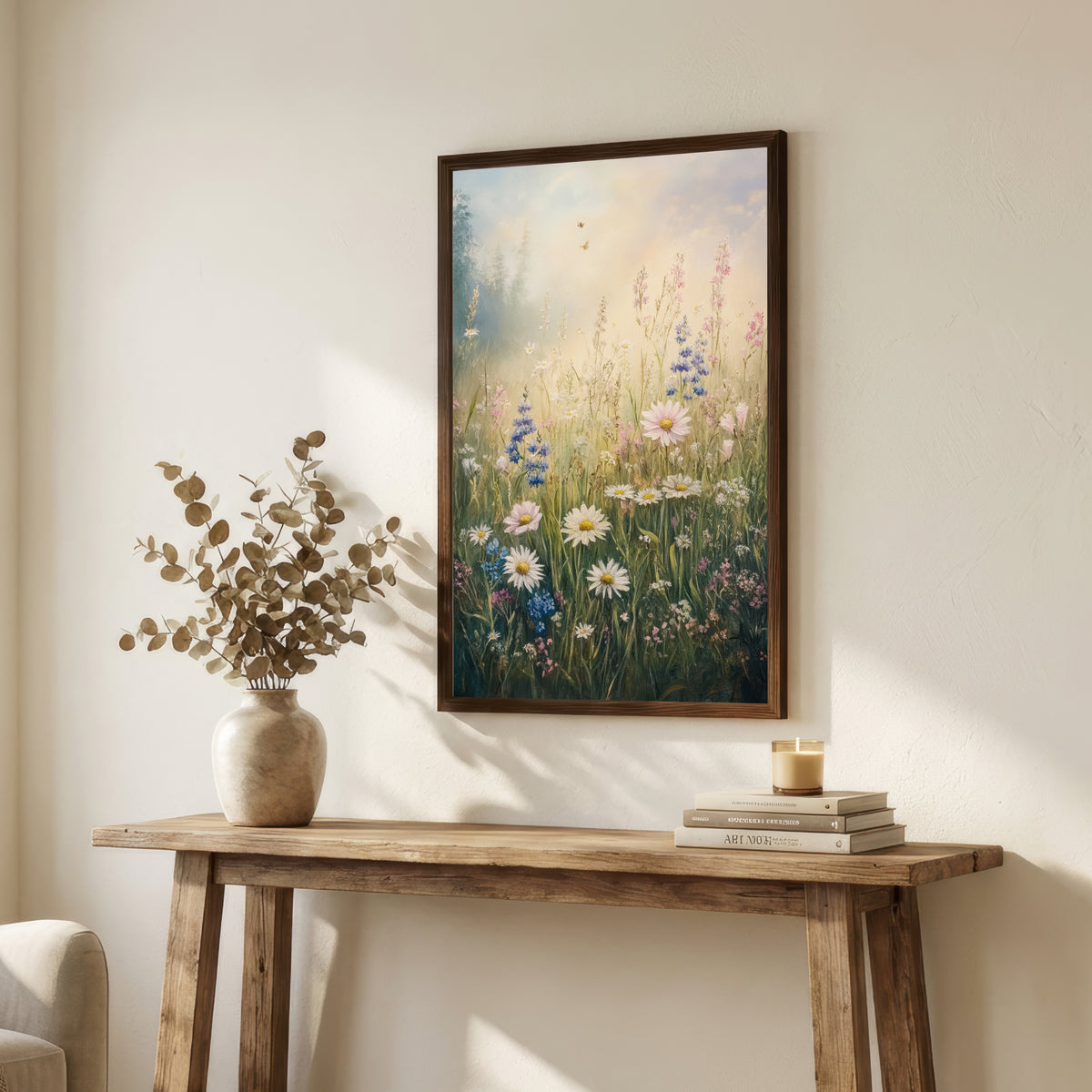 Dreamy Wildflower Meadow Art Print