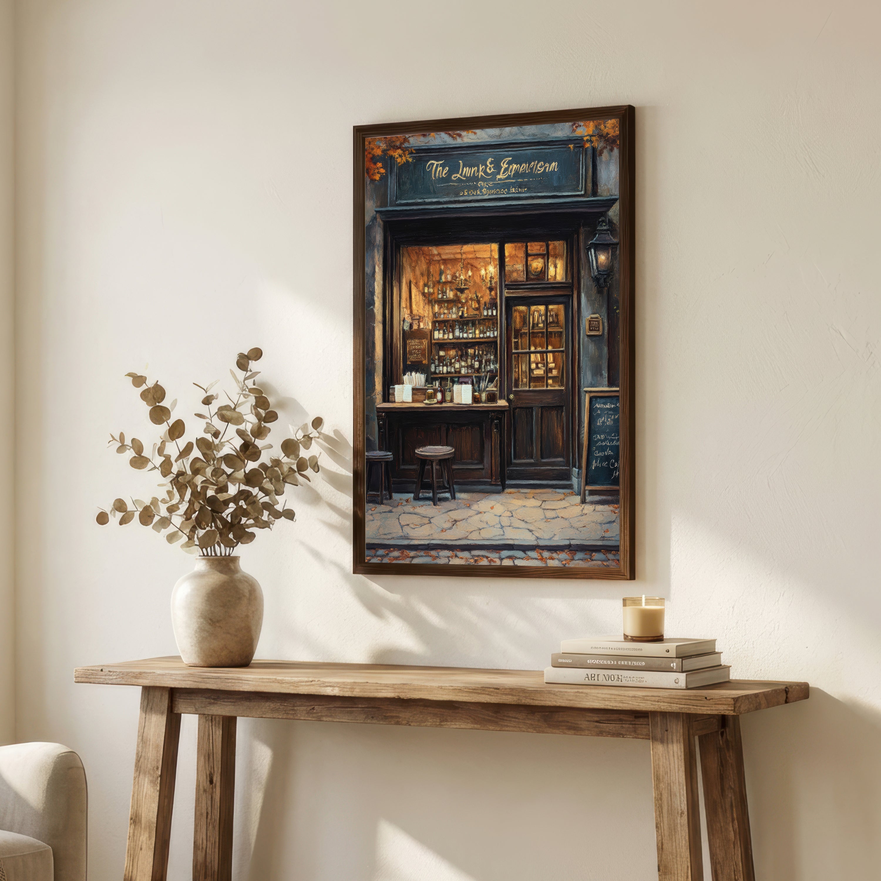 Vintage Inn & Emporium Art Print