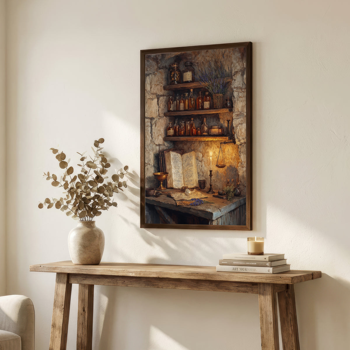 Alchemist Apothecary Still Life Art Print