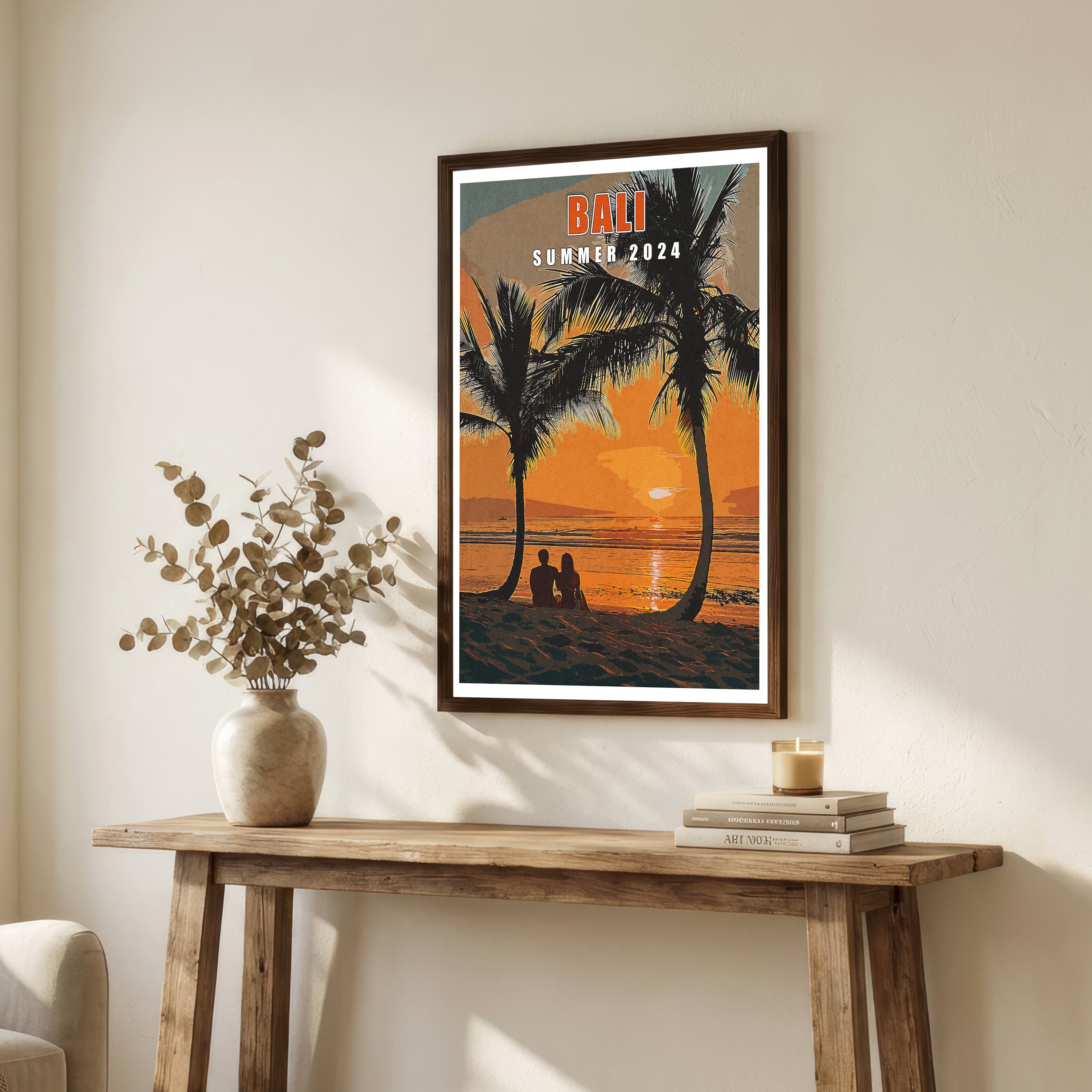 Bali Summer Sunset Art Print