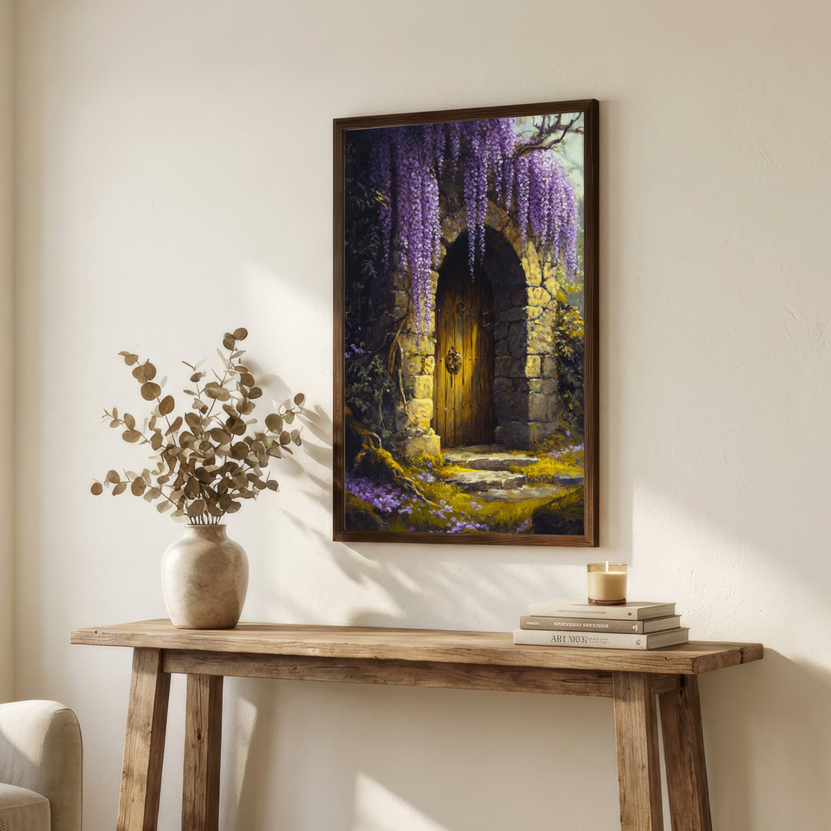 Enchanted Woodland Door Art Print